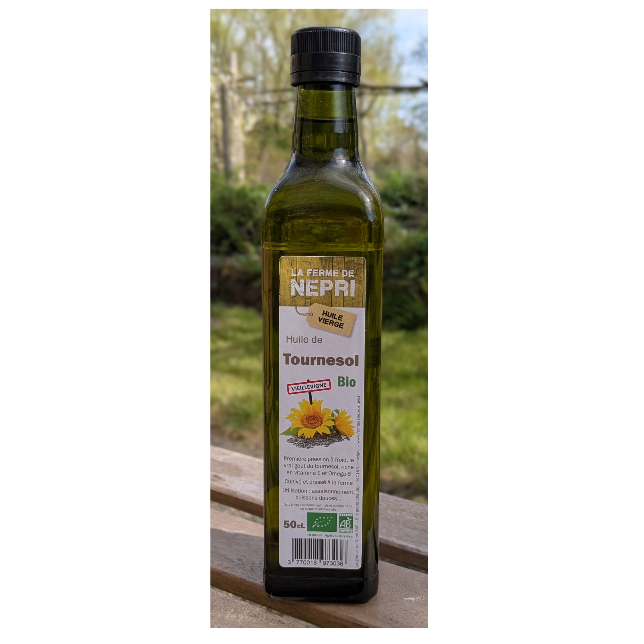 Huile de tournesol - 500ml