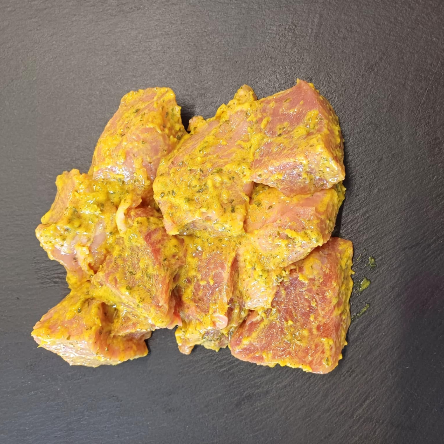 Sauté de porc curry coco - 500g