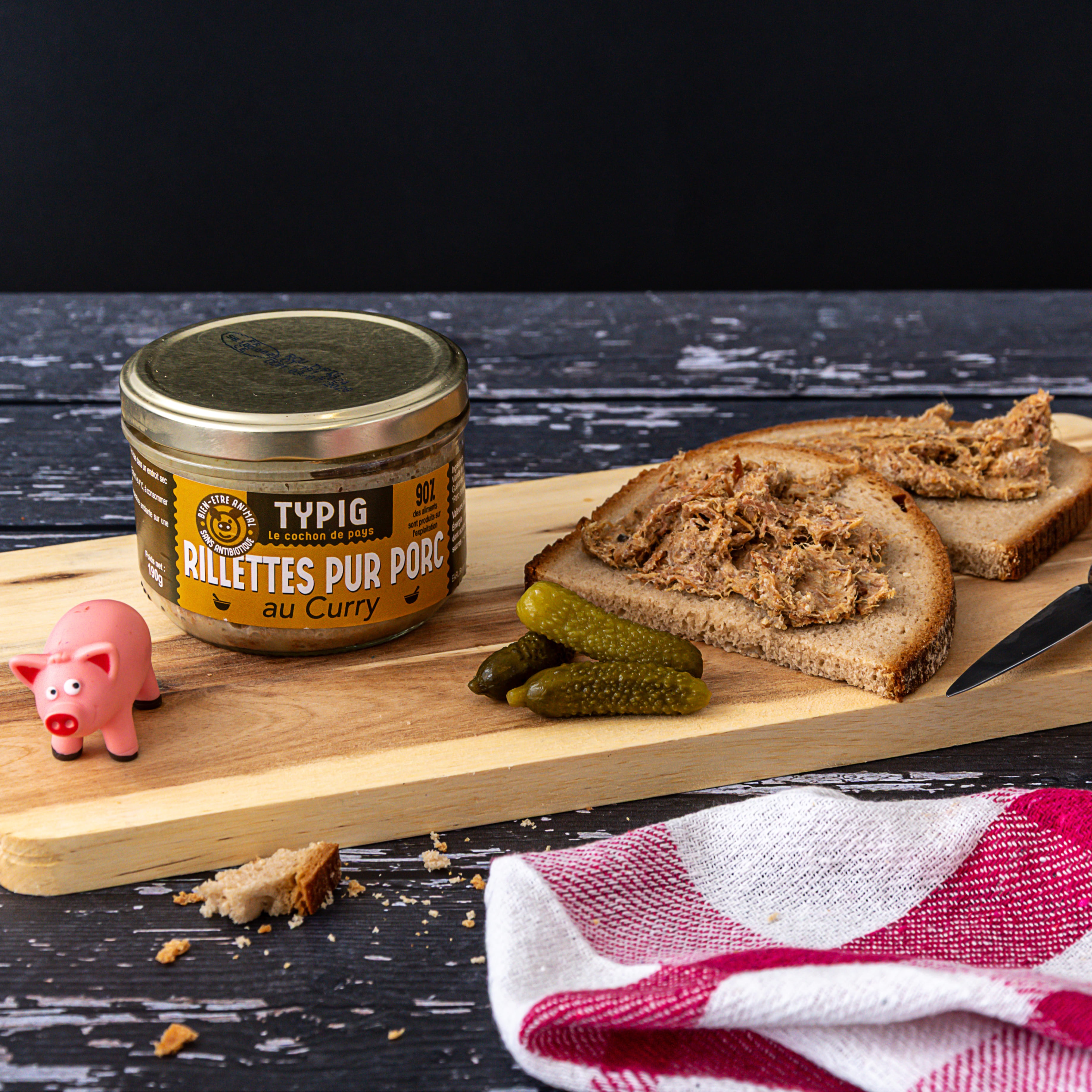 Rillette au Curry - 90g