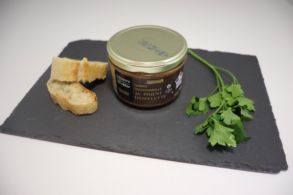 terrine canard aux poivres vert 180g net