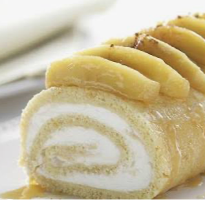 Bûche roulée poire 🍐 1pers