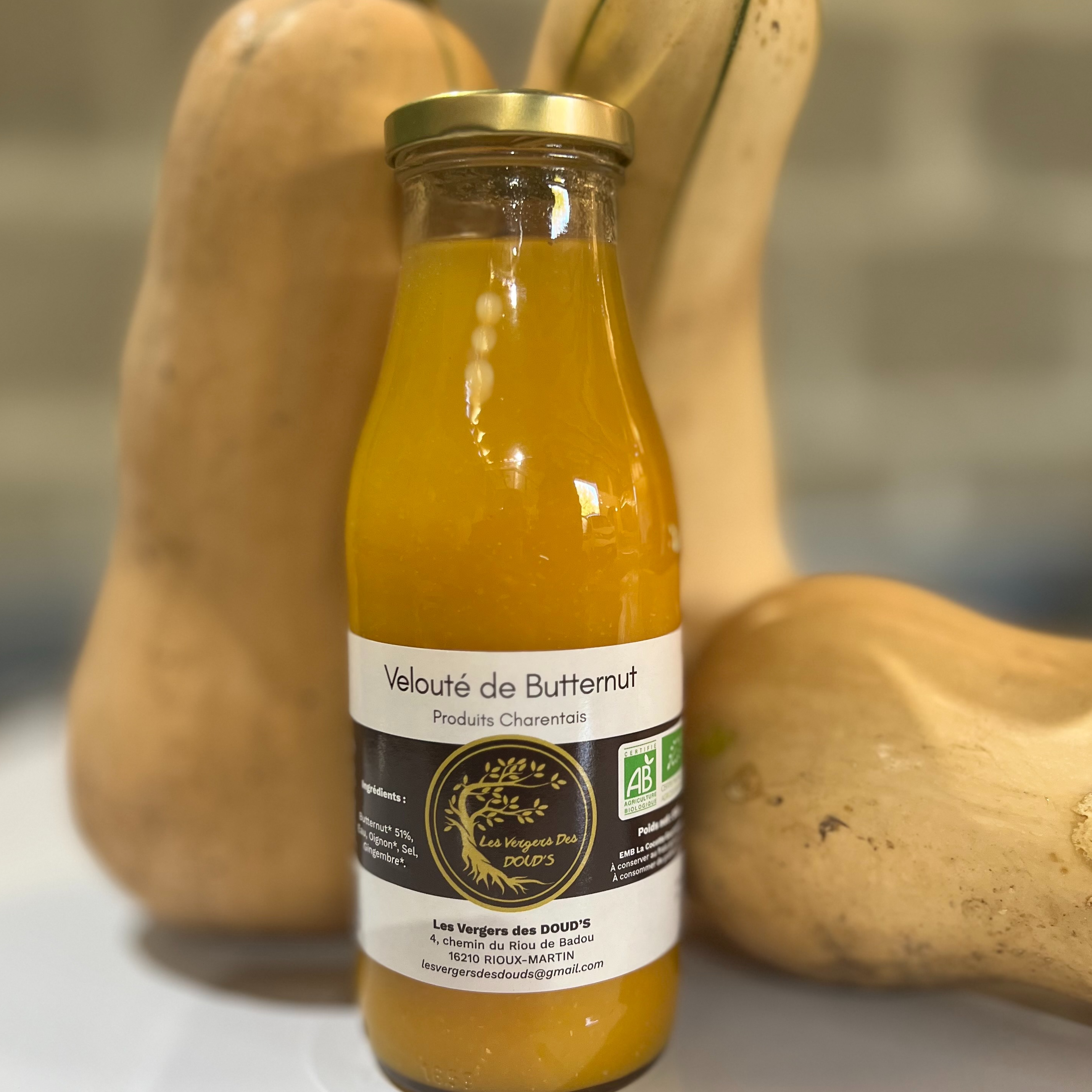 Velouté Butternut Gingembre, 0,5 L