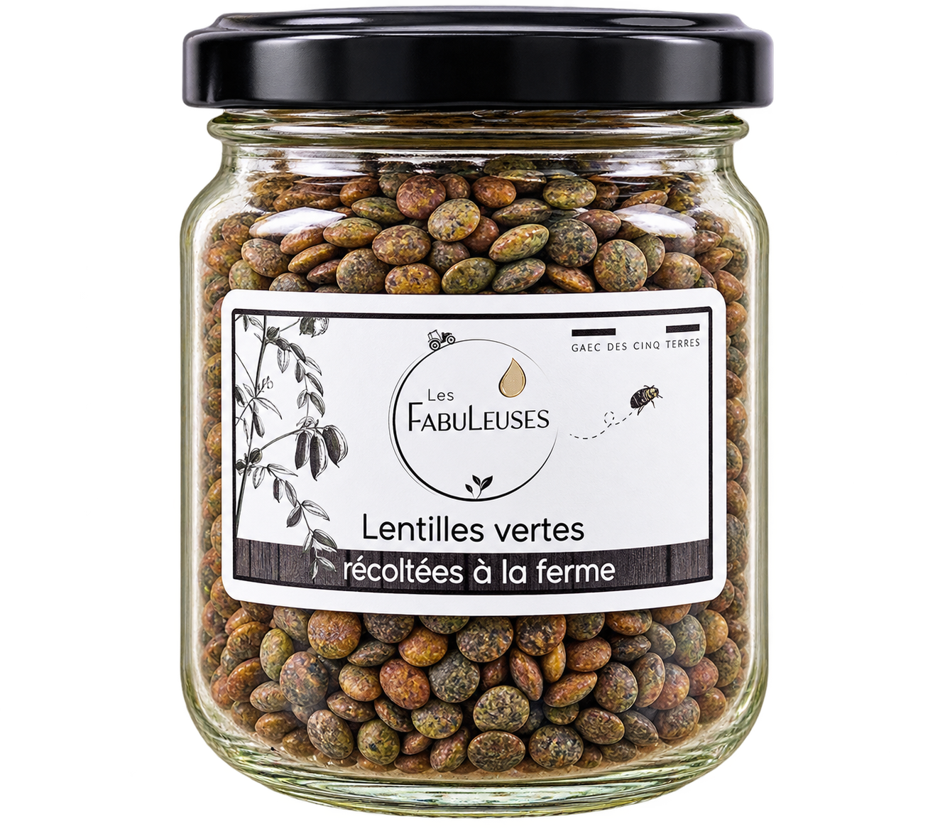 Lentilles vertes Les Fabuleuses - 150g