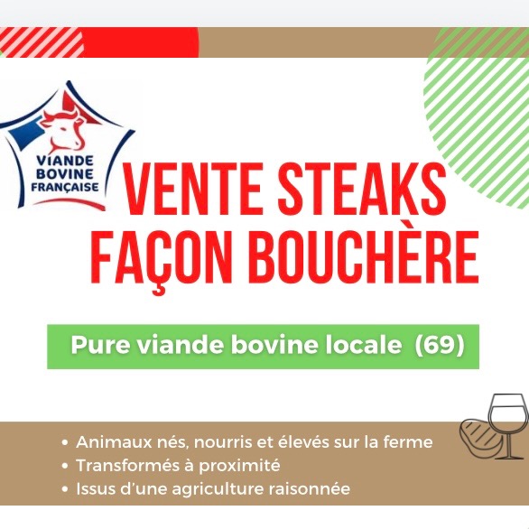 Steaks Façon Bouchère🥩 - 3kg