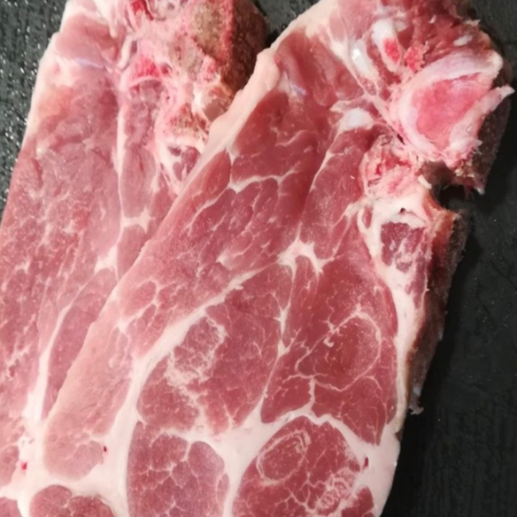 Côte échine de porc (grillade) x2 - 0,7kg