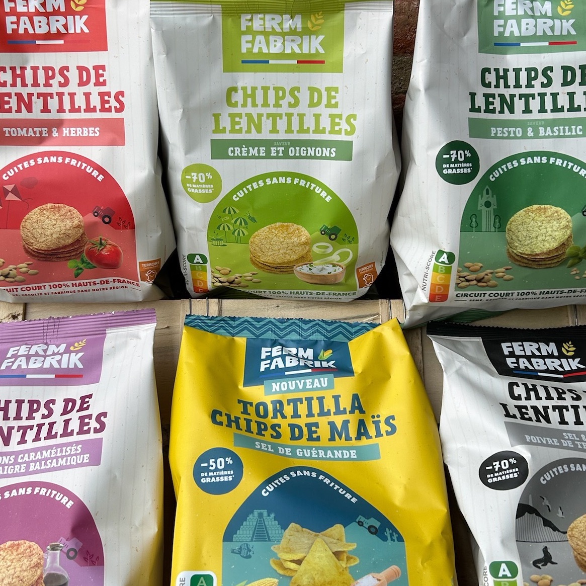 Chips de lentilles - 75g