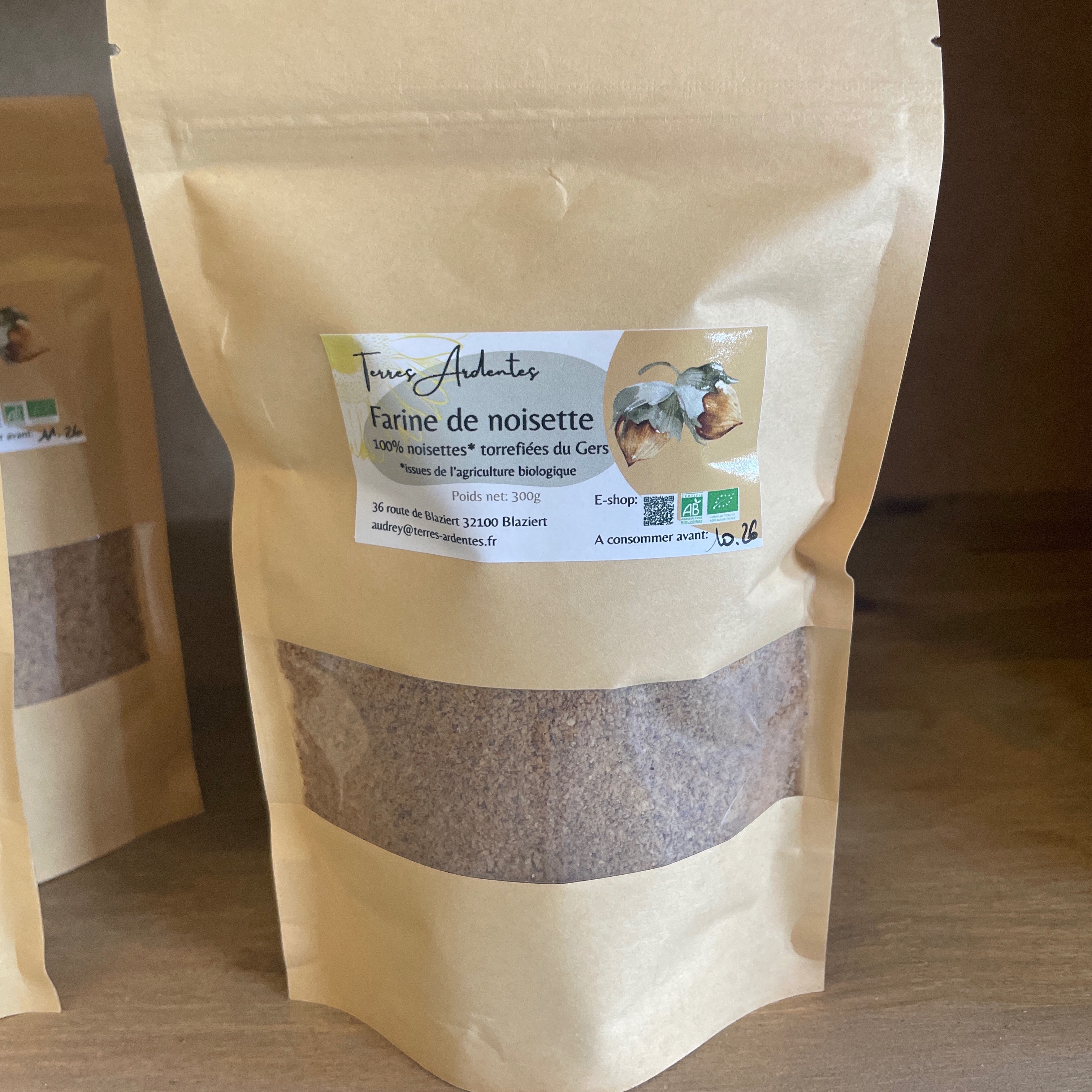 Farine de noisette 300g - 300g