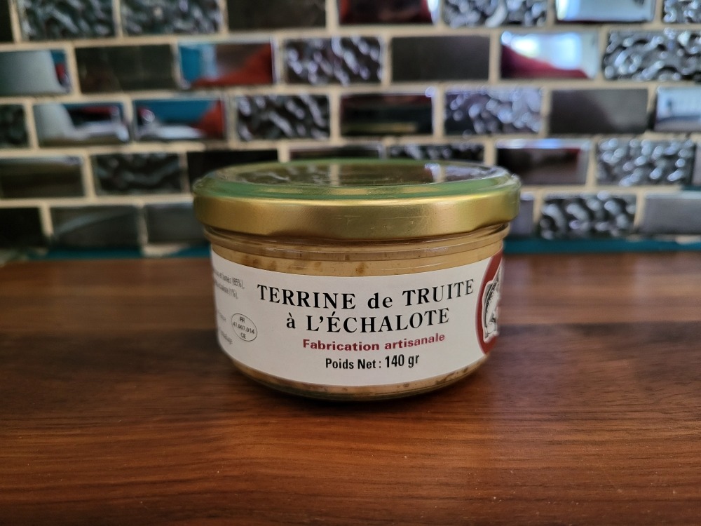 Terrine de truite à l'échalotte à tartiner 140g