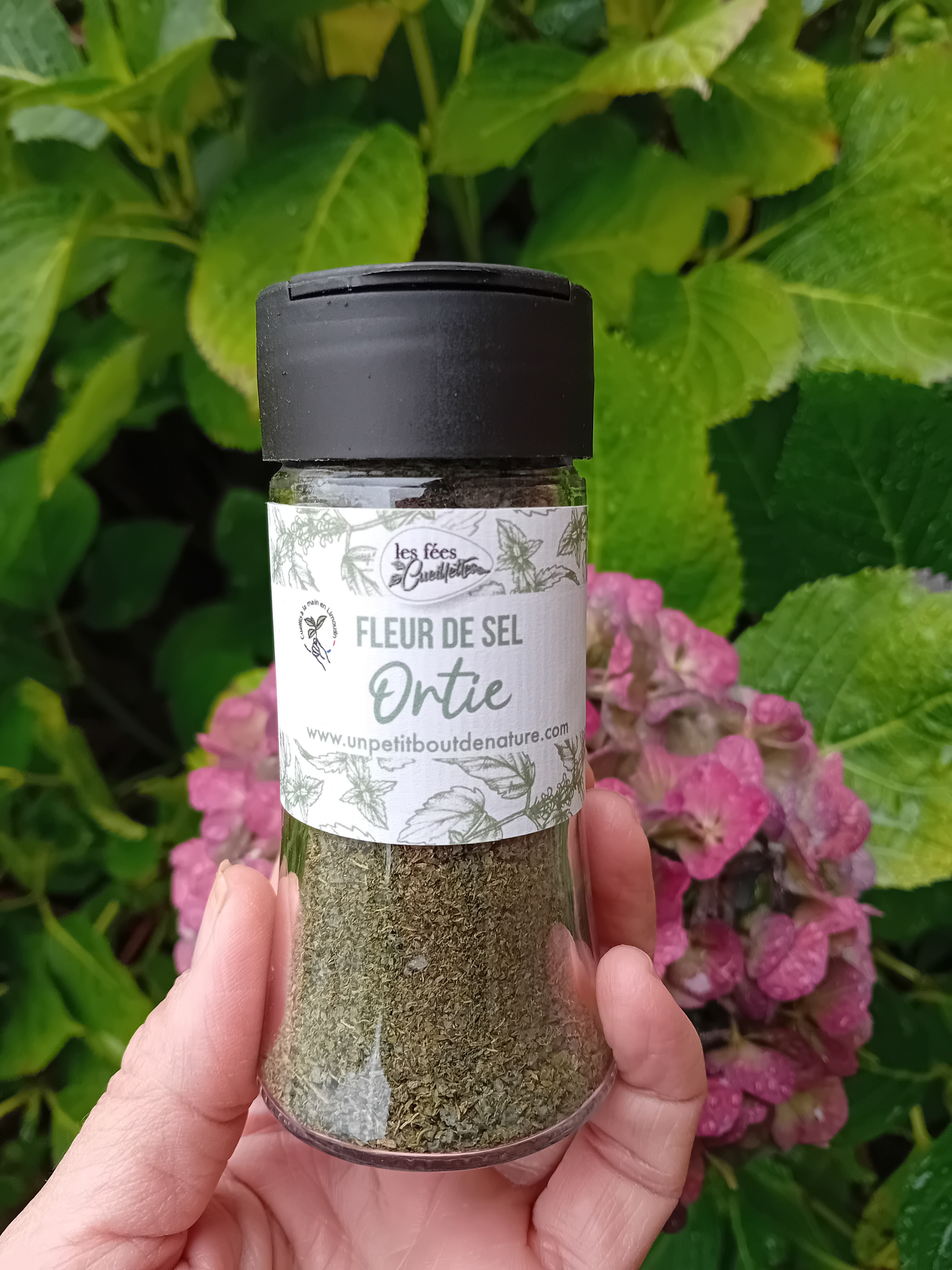 Fleur de sel à l'ortie - 25g