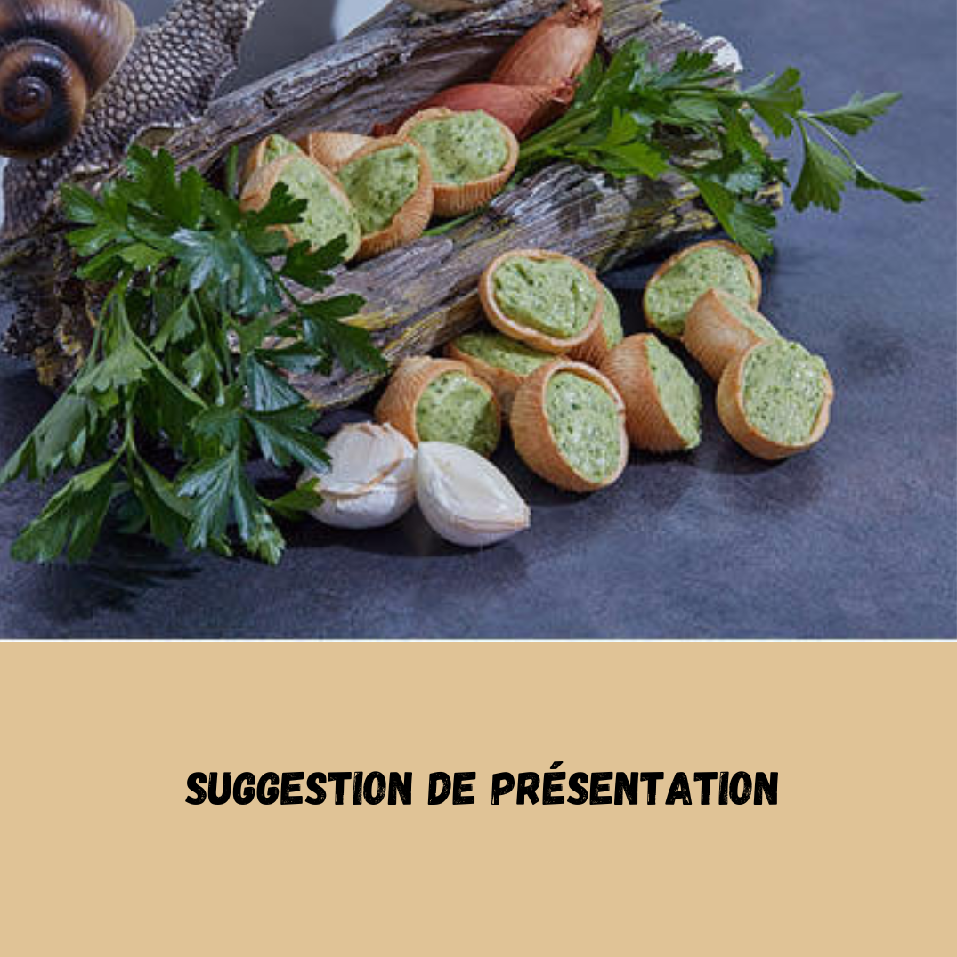 2 DOUZAINES D'ESCARGOTS EN CROC' - SURGELES - 200g