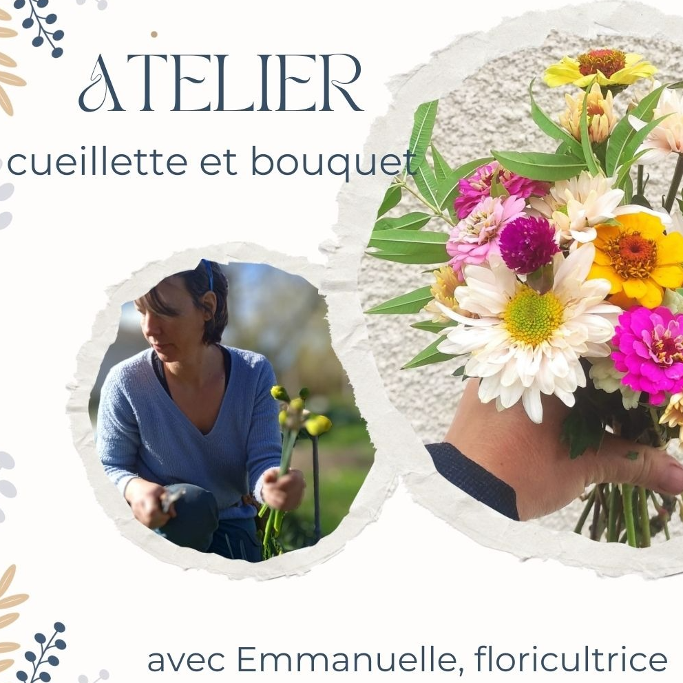 Atelier cueillette et bouquet