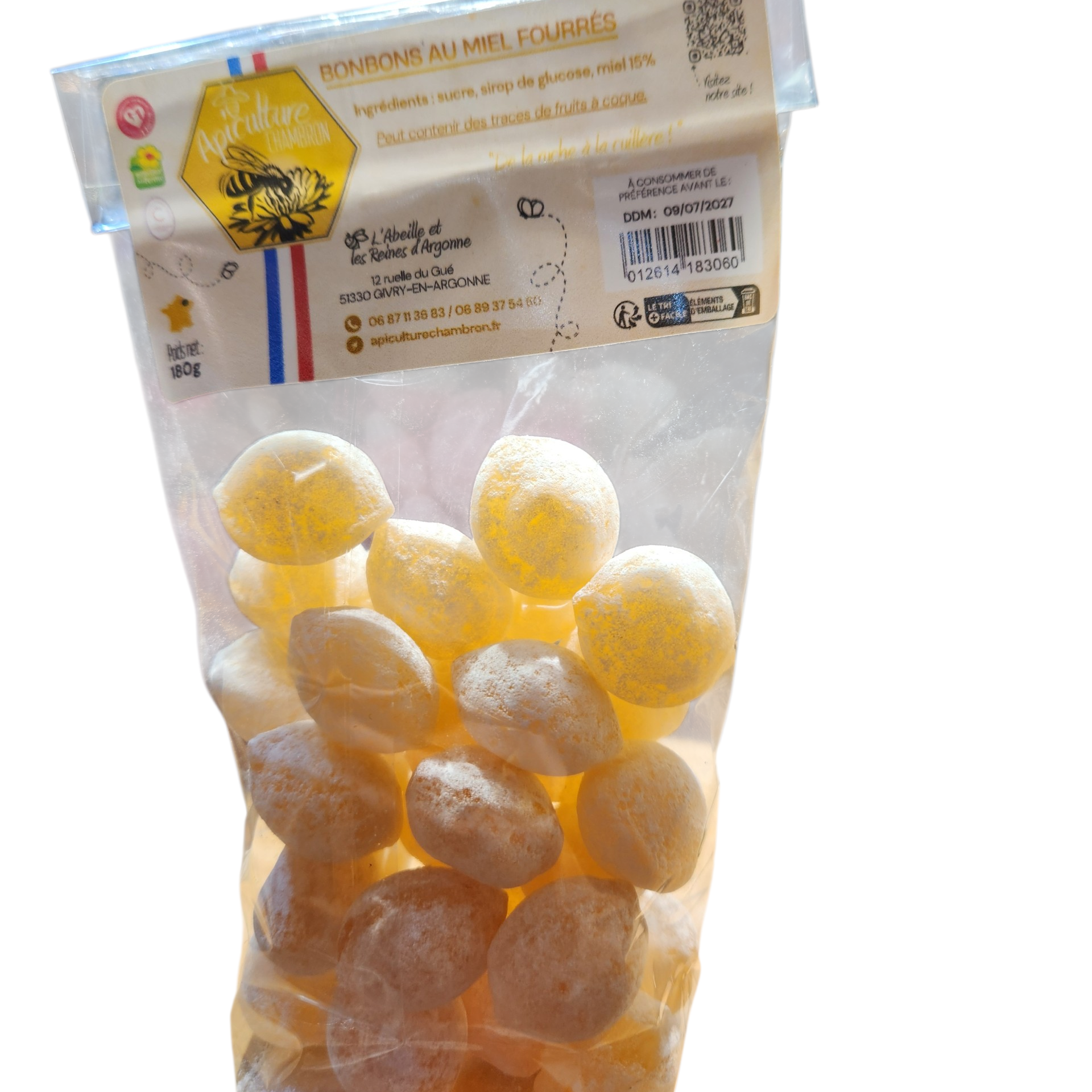 Bonbons au miel fourrés - 180g