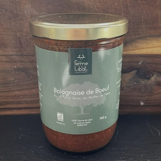 Bolognaise de bœuf - 765g