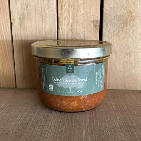 Bolognaise de bœuf - 380g