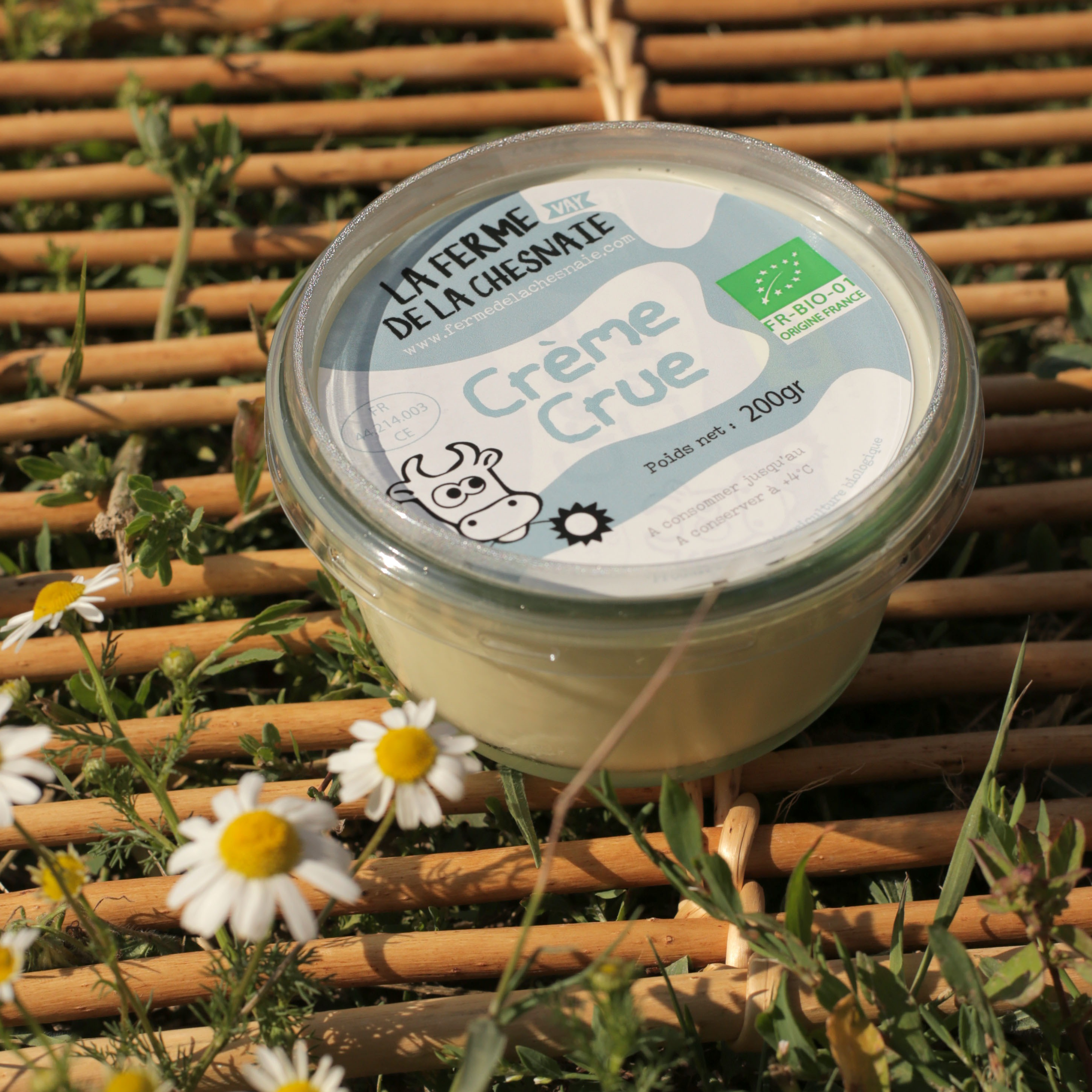 crème crue (+0,80€ consigne sur ticket)