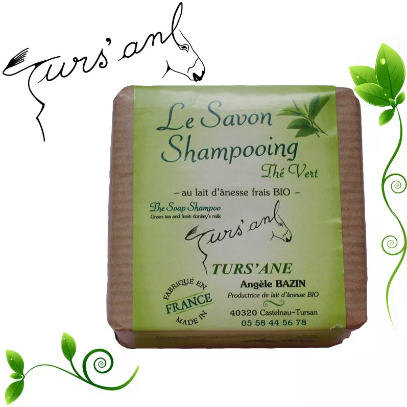 SAVON SHAMPOOING AU LAIT FRAIS D'ÂNESSE BIO - 120g