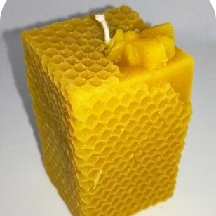 Bougie Alvéoles Carré