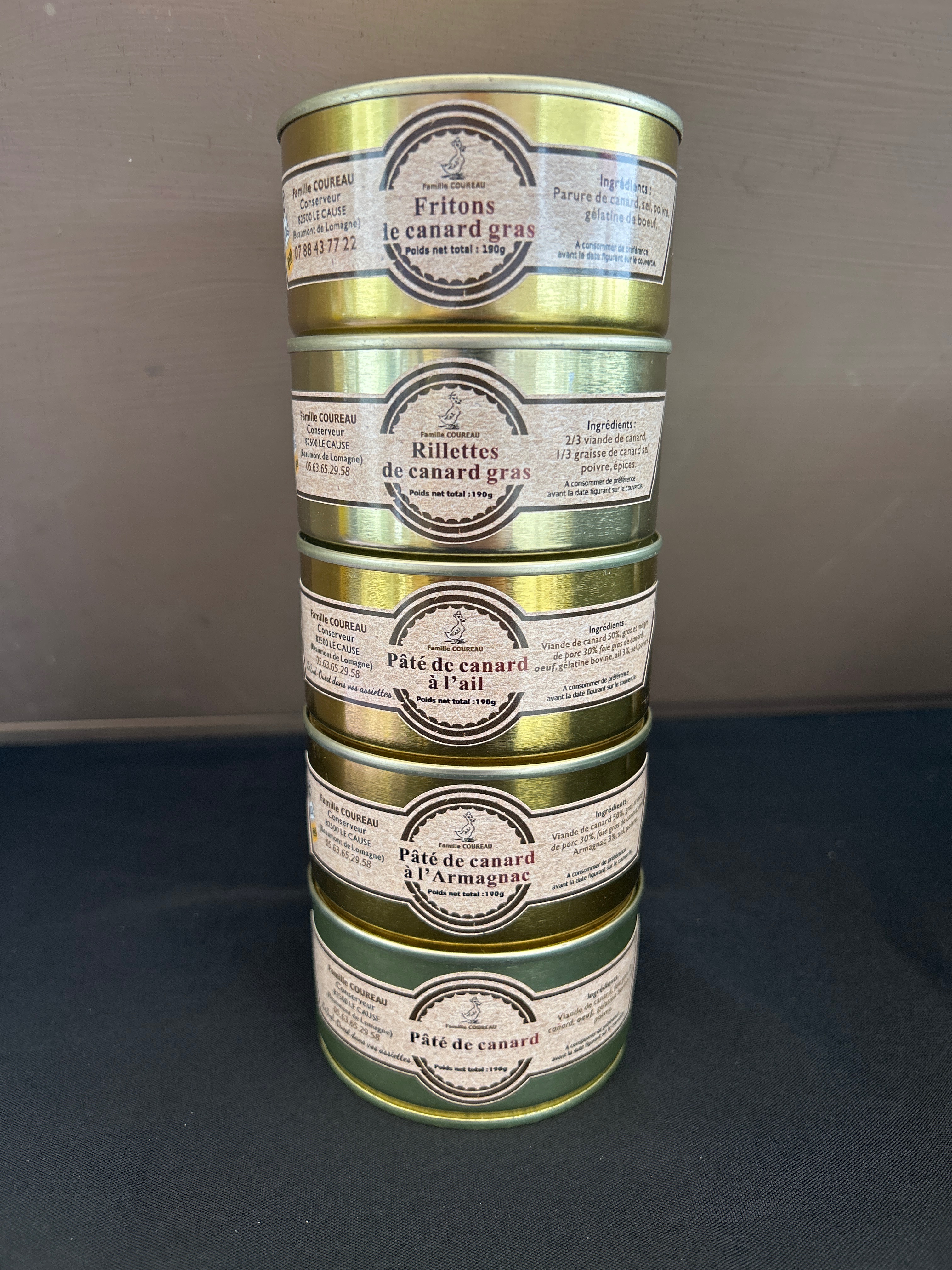 Filet de pâtés 190g
