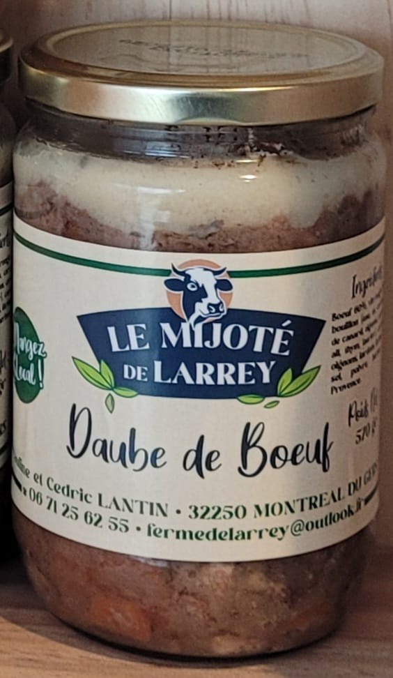 DAUBE DE BOEUF - 570g