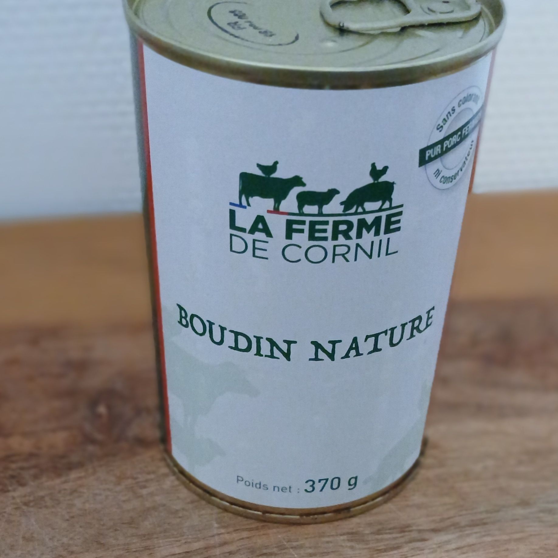 BOUDIN Nature conserve