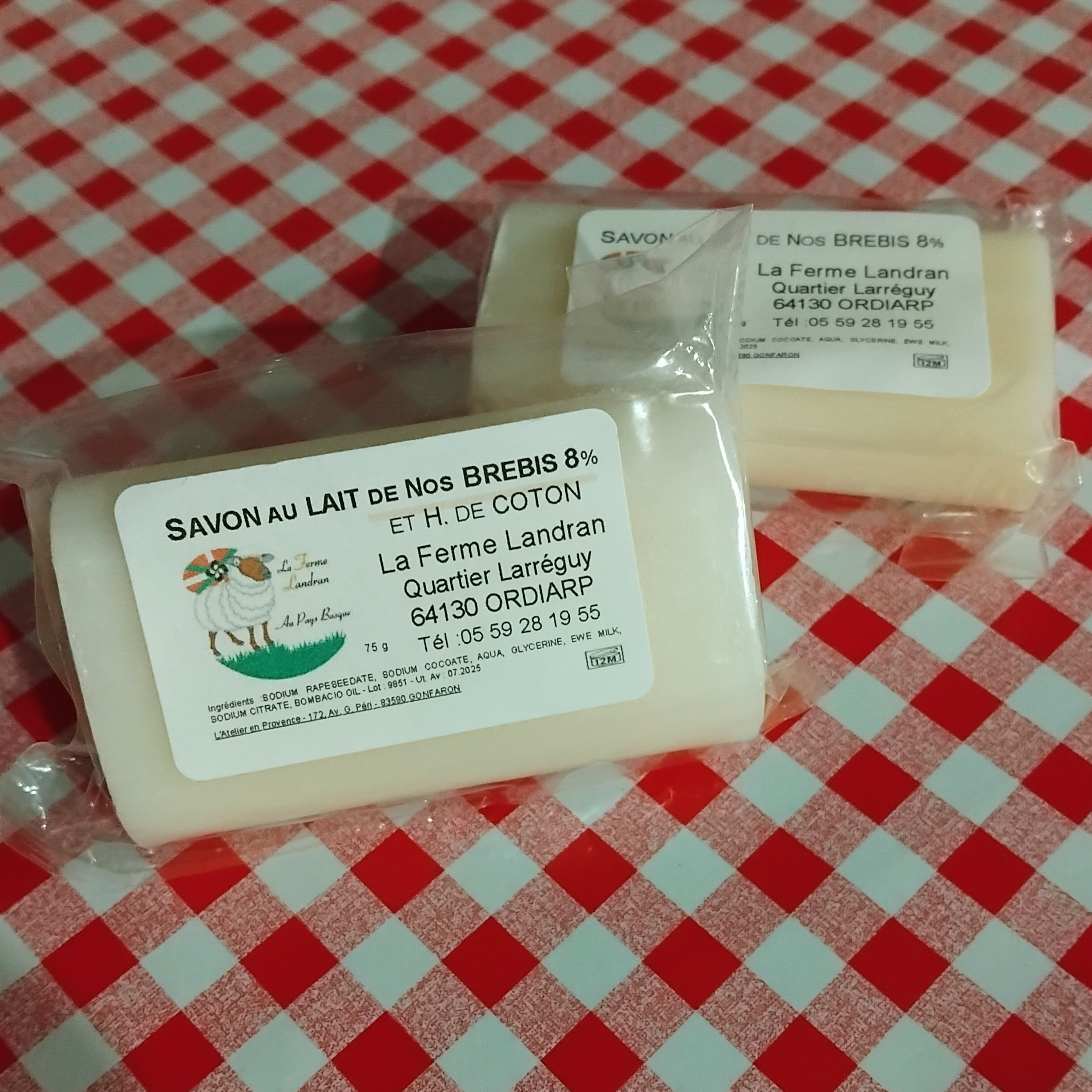 Savon au lait de brebis - 75g