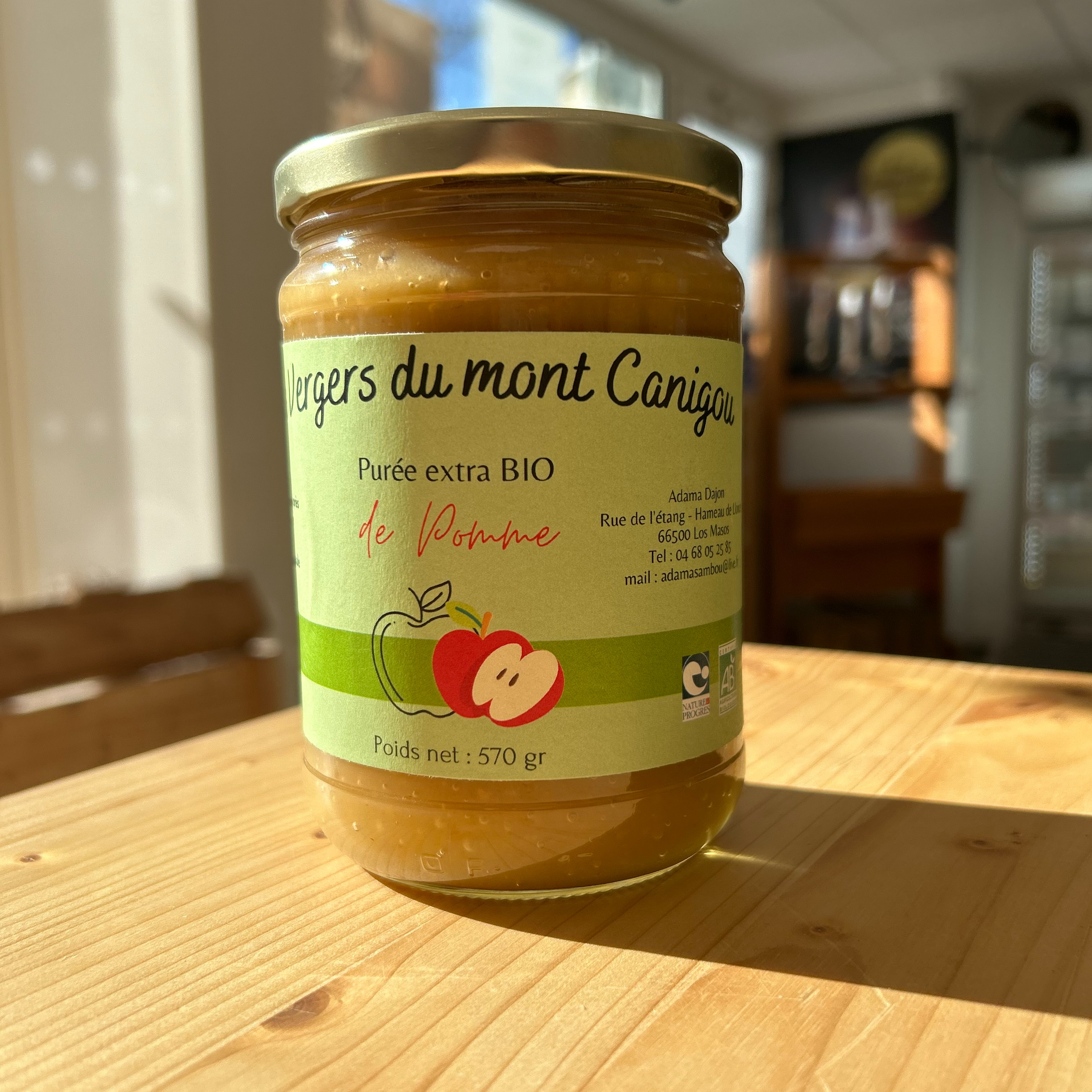 Purée extra de pomme BIO - 570g