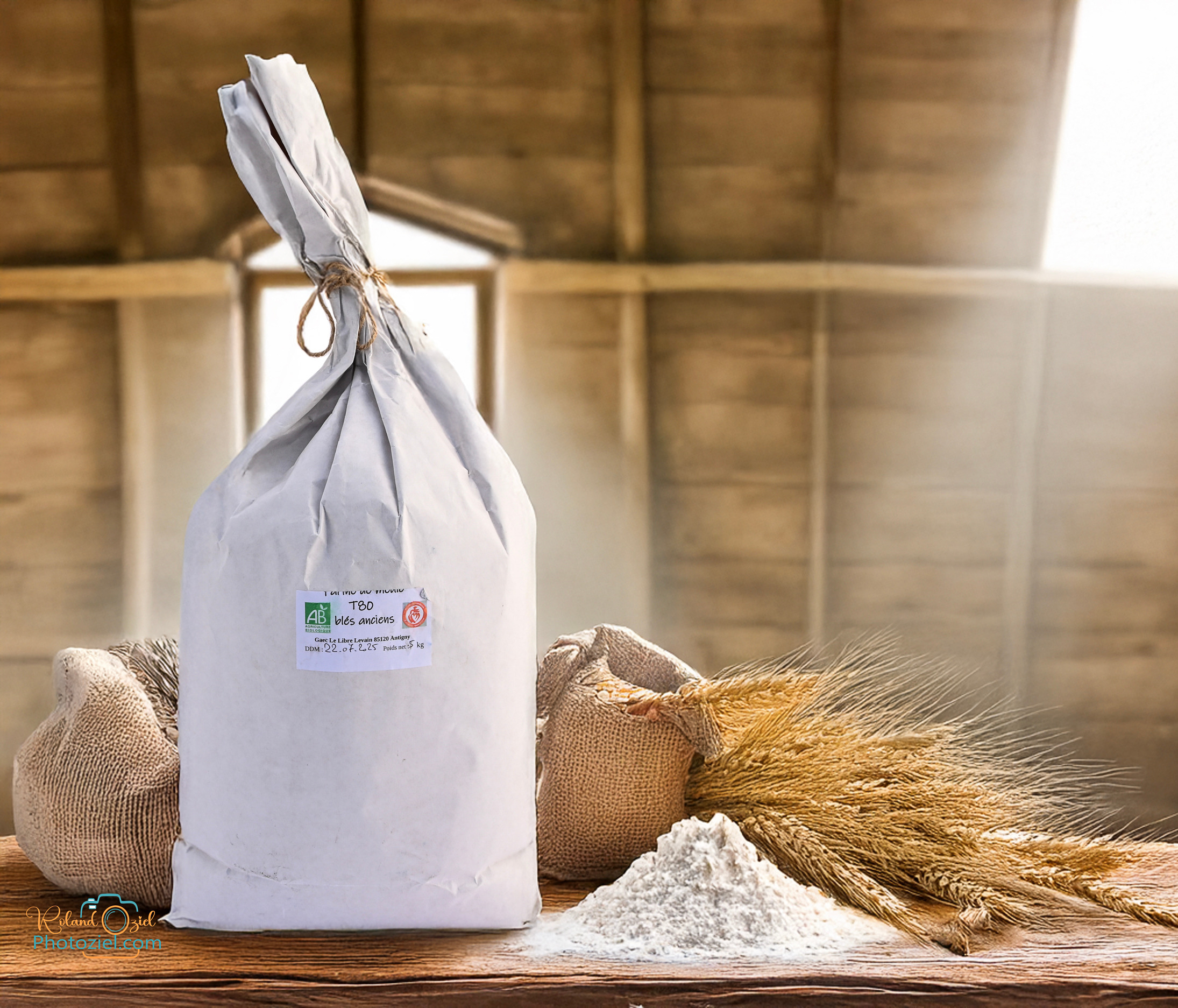 Farine De Blés Anciens T80 - 5kg