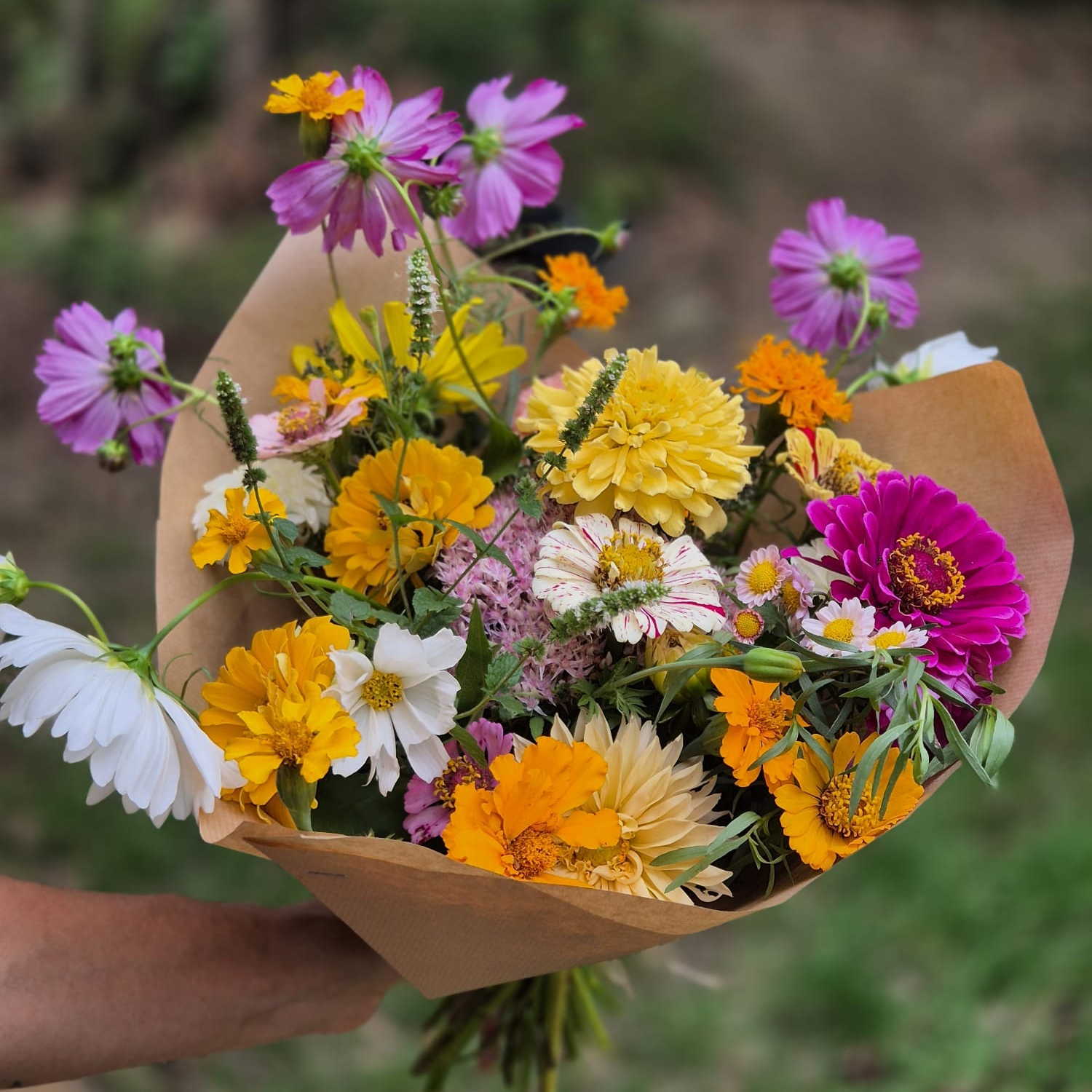 Bouquet mix champêtre moyen-grand