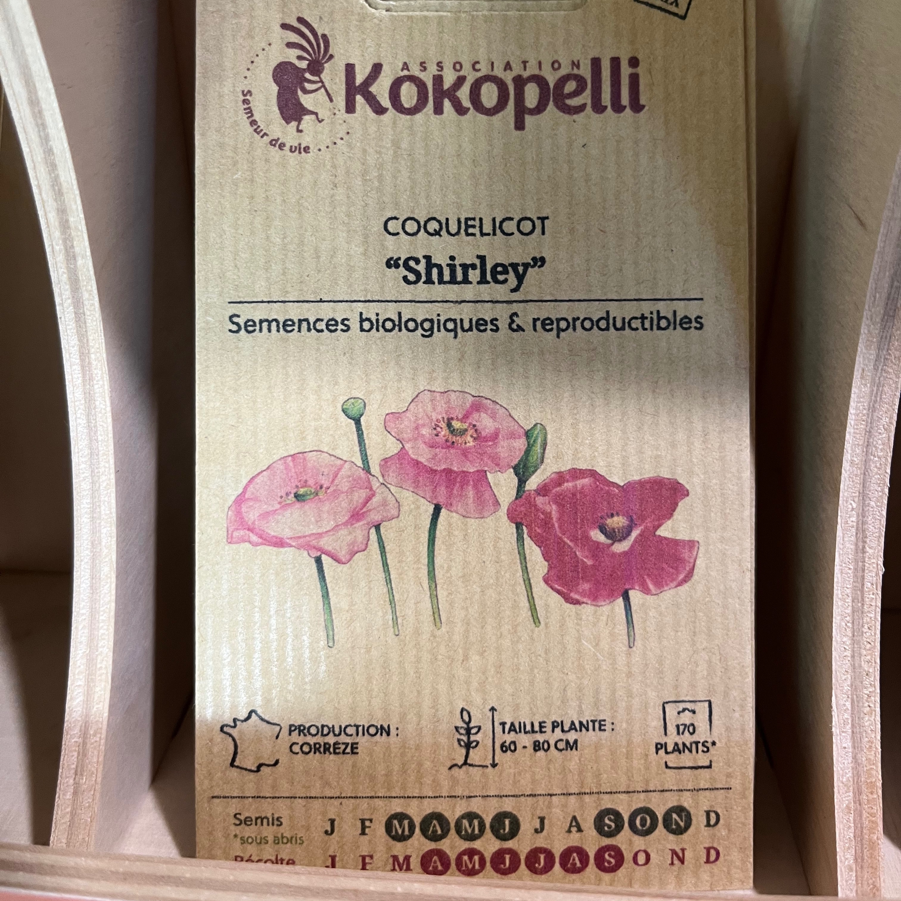 Coquelicot "Shirley"