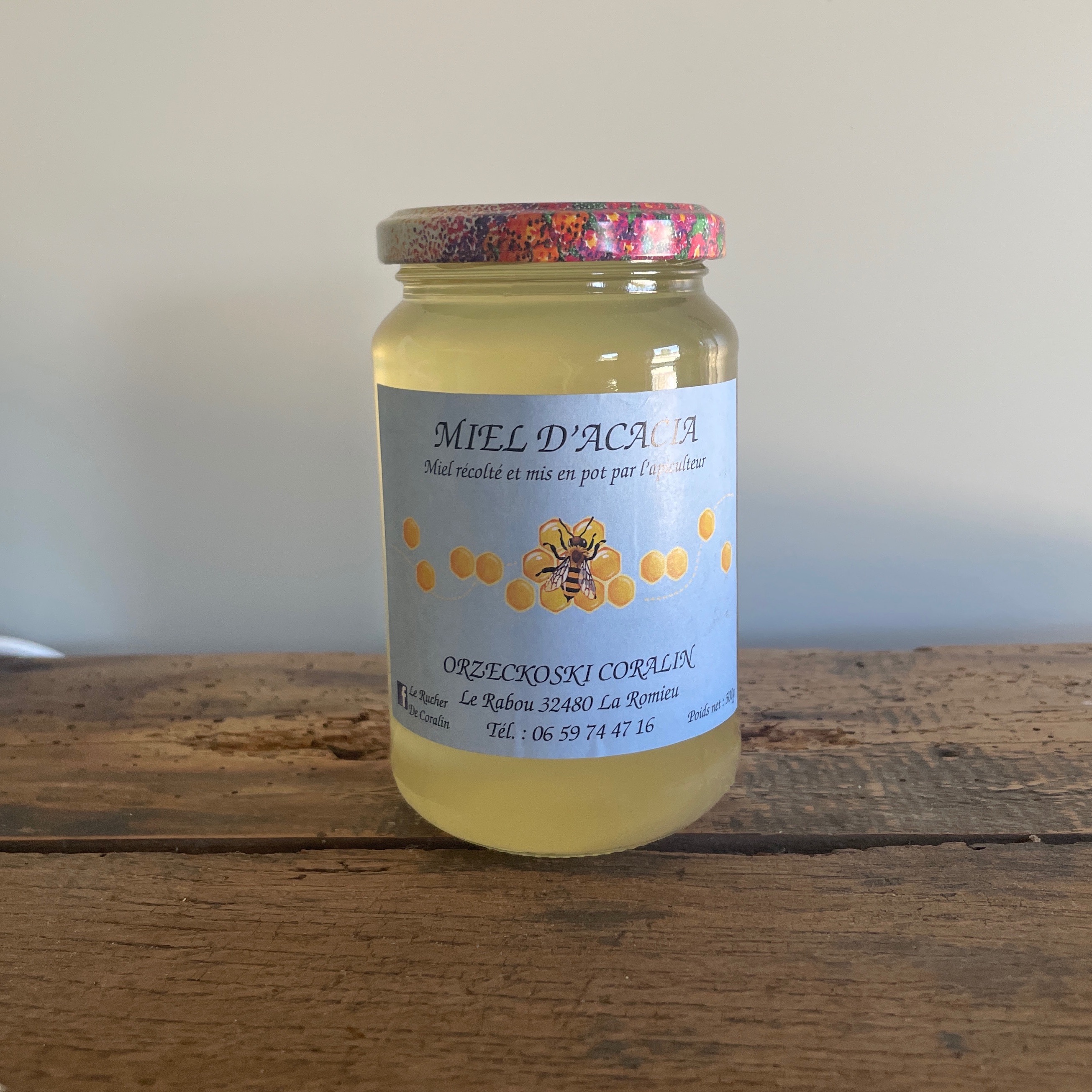 Miel d’acacia - 500g - 660g
