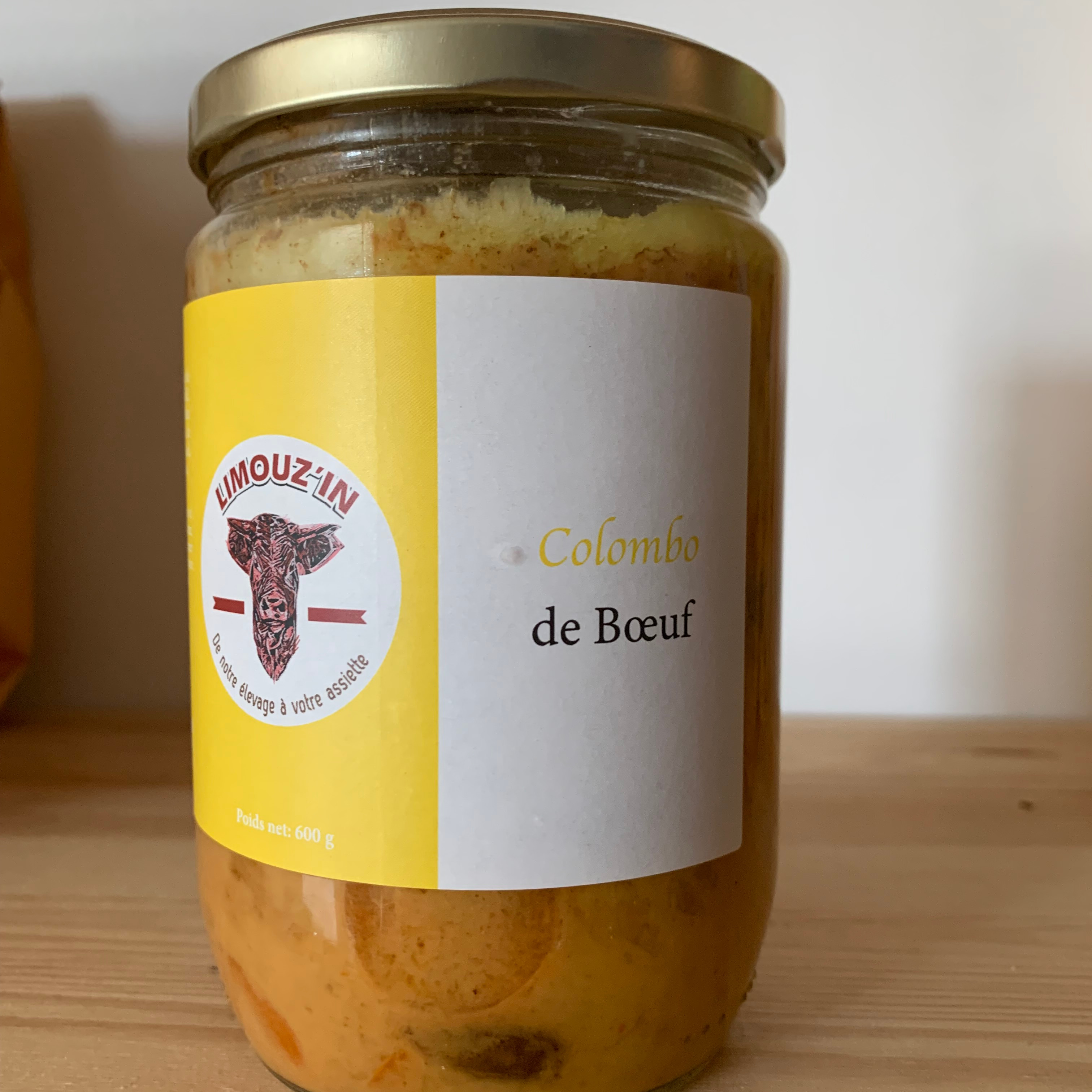 COLOMBO BOEUF 600G