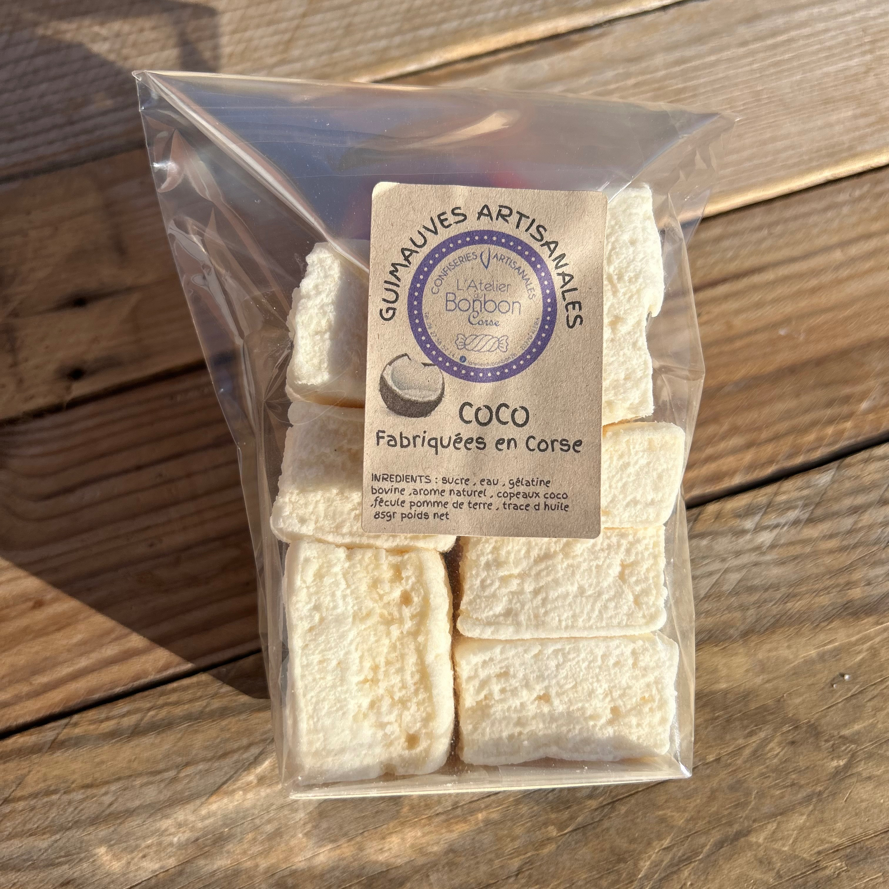 Guimauves artisanales - Coco - 85g