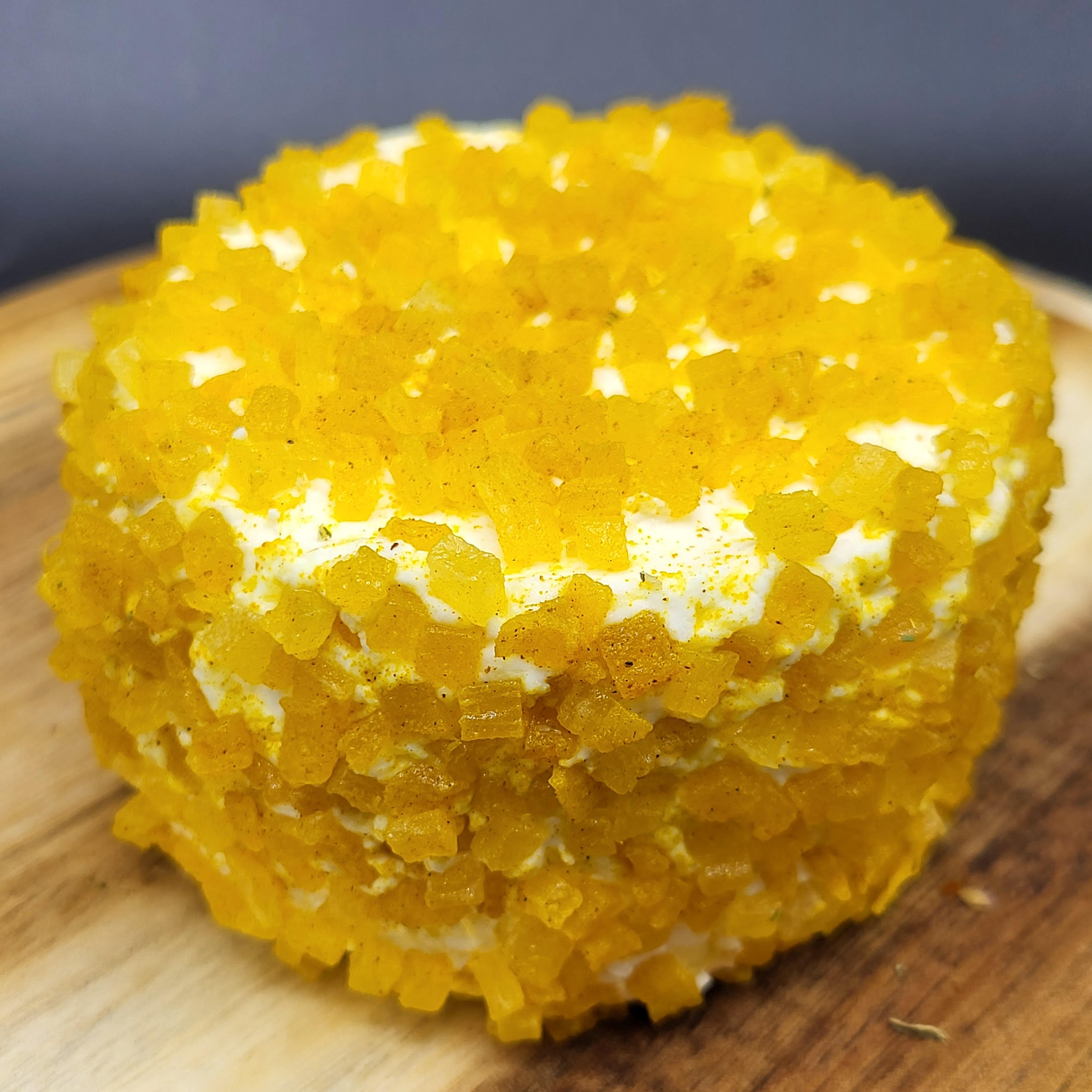 Fromage frais ananas curry - 200g