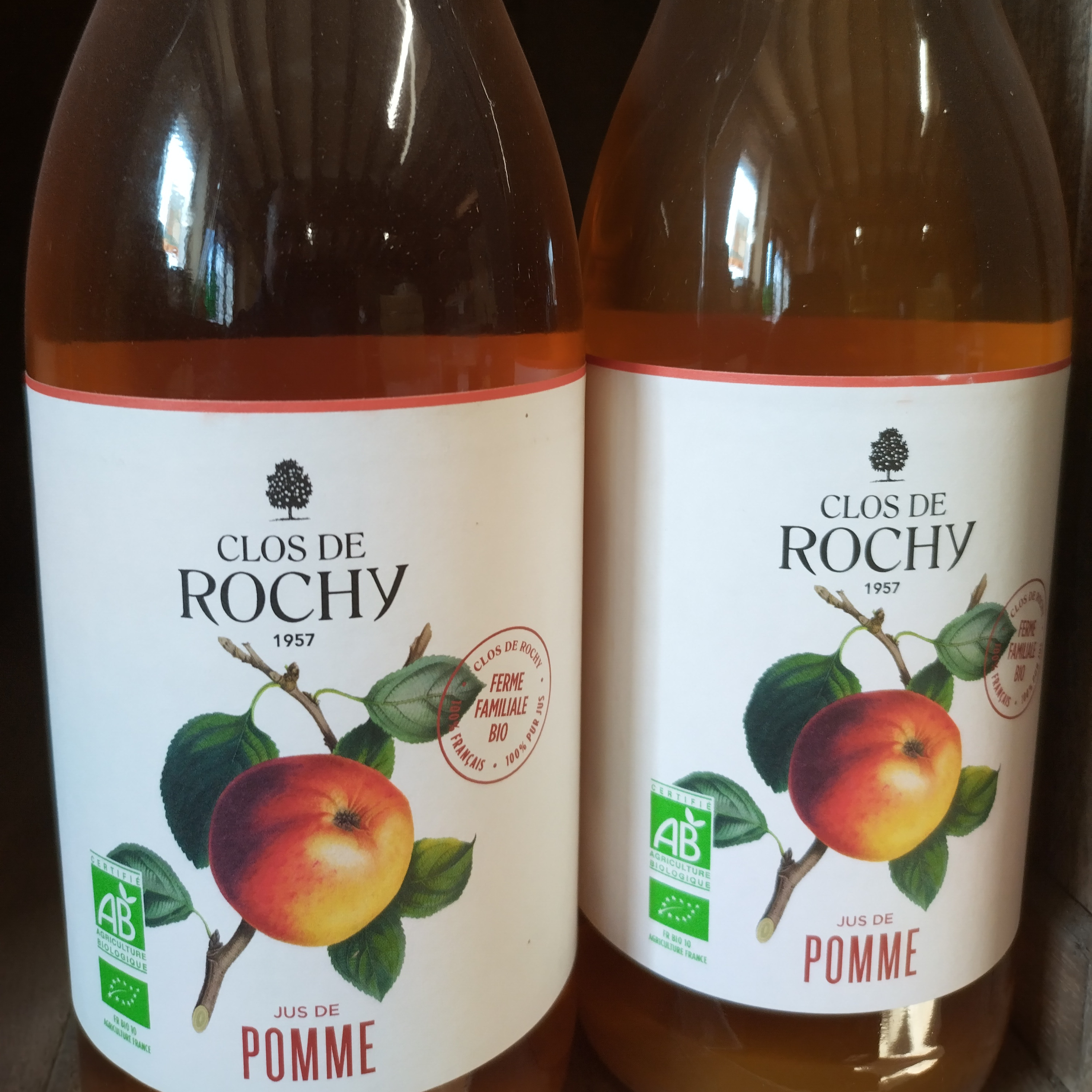 Jus de Pommes Clos de Rochy 1l