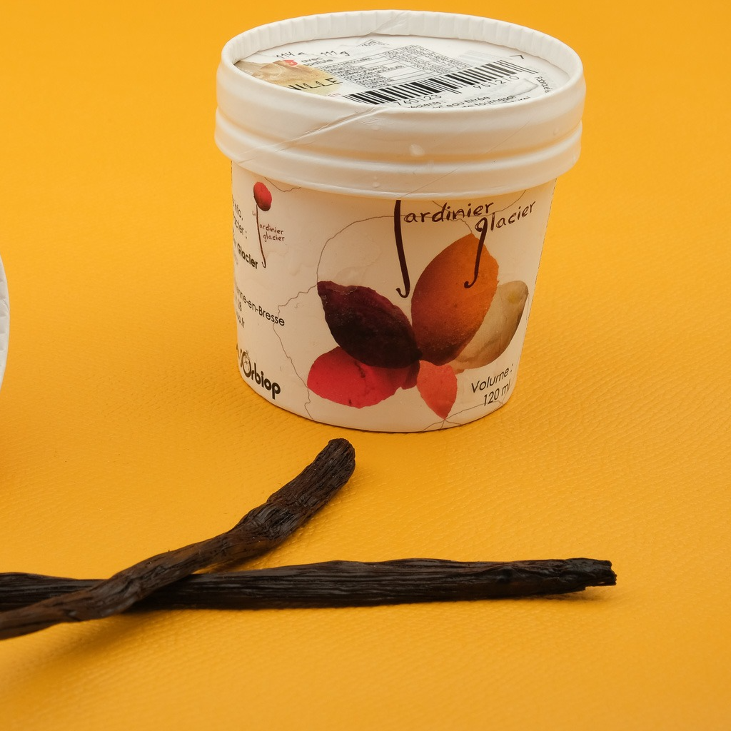 Glace Vanille Boisson Riz