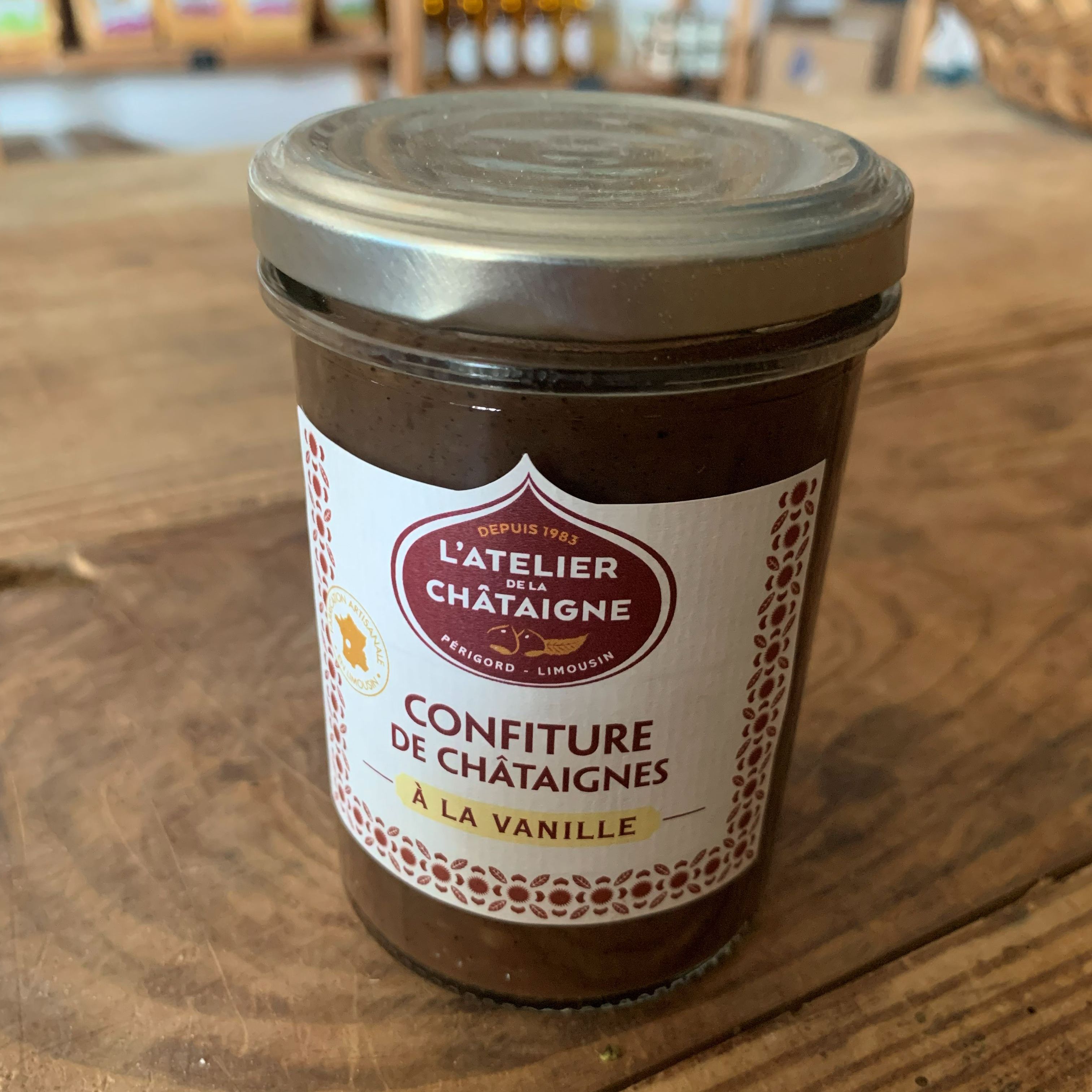 Confiture de châtaigne à la vanille