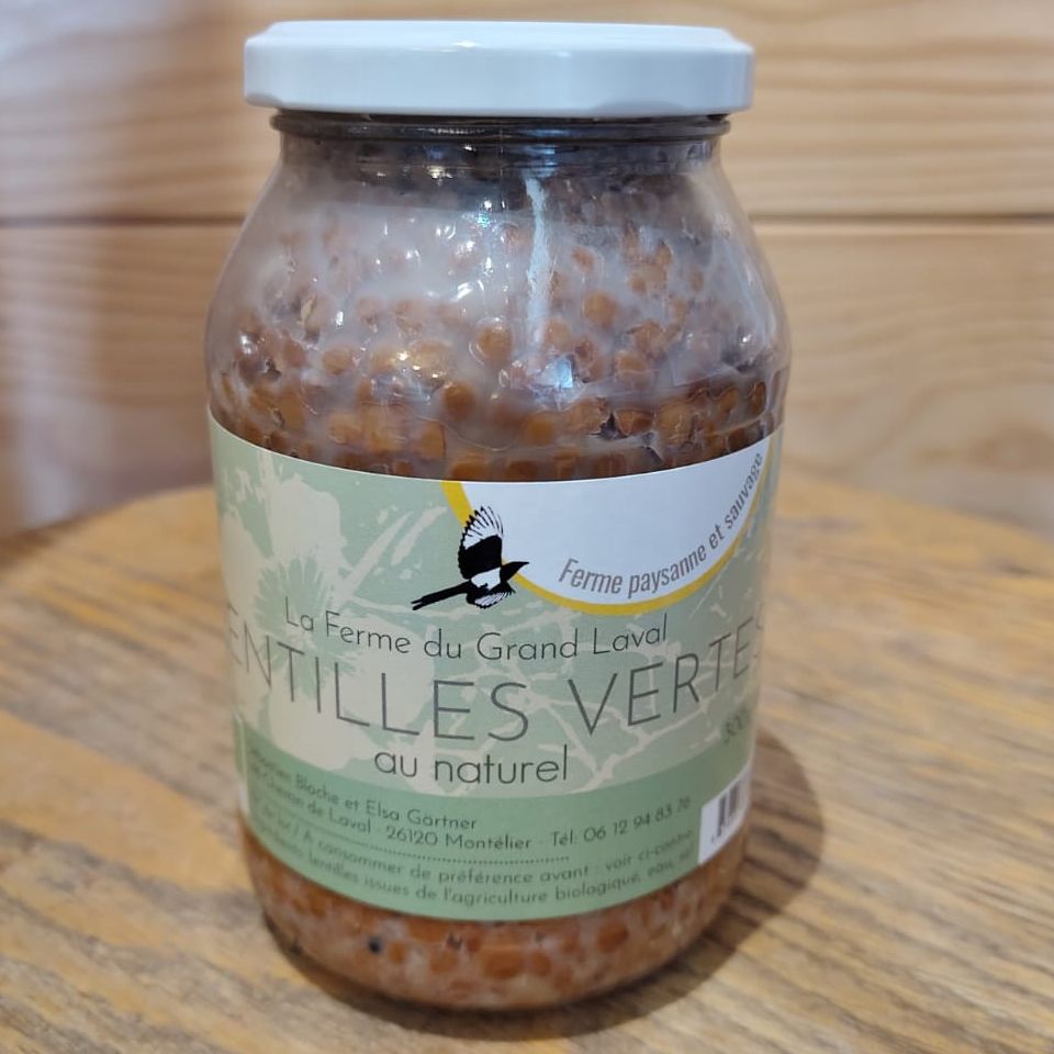 Lentilles vertes - 300g