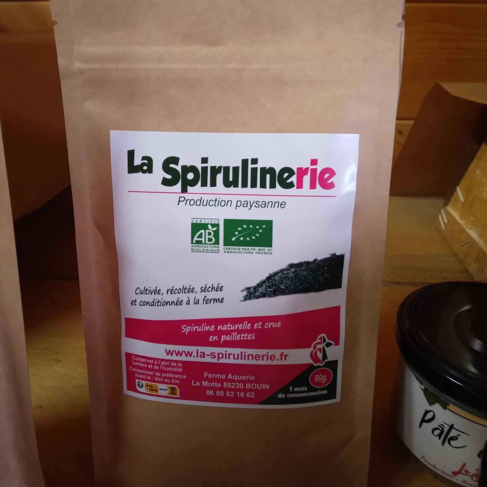 Spiruline en paillettes - 180g
