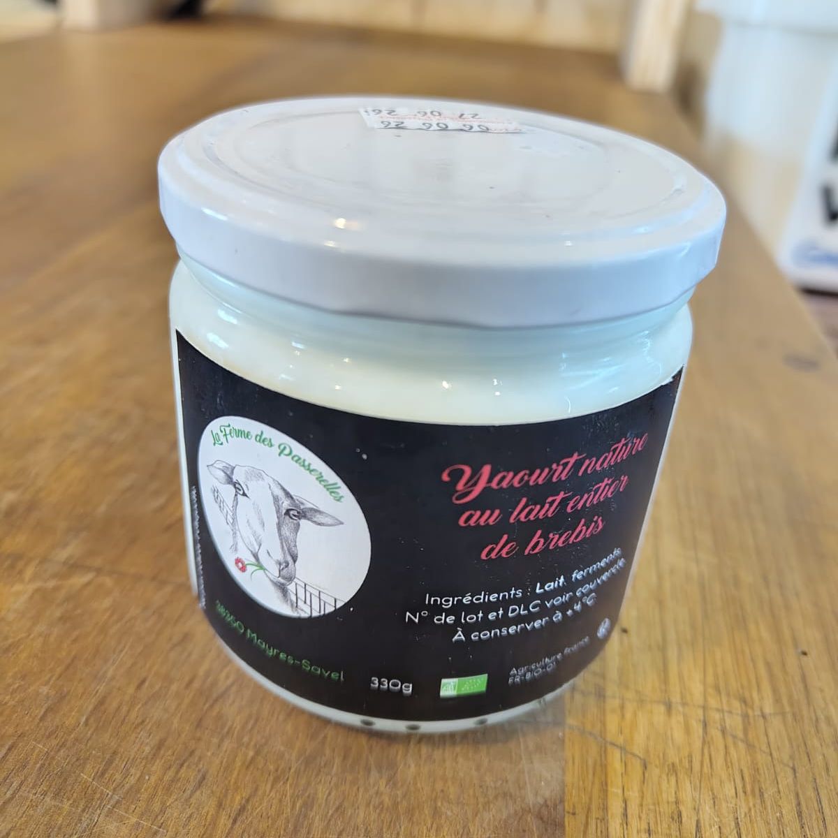 Yaourt de brebis - 330g