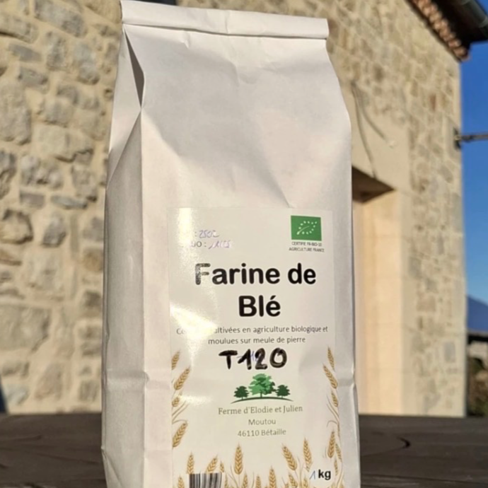 Farine de blé T120 1kg