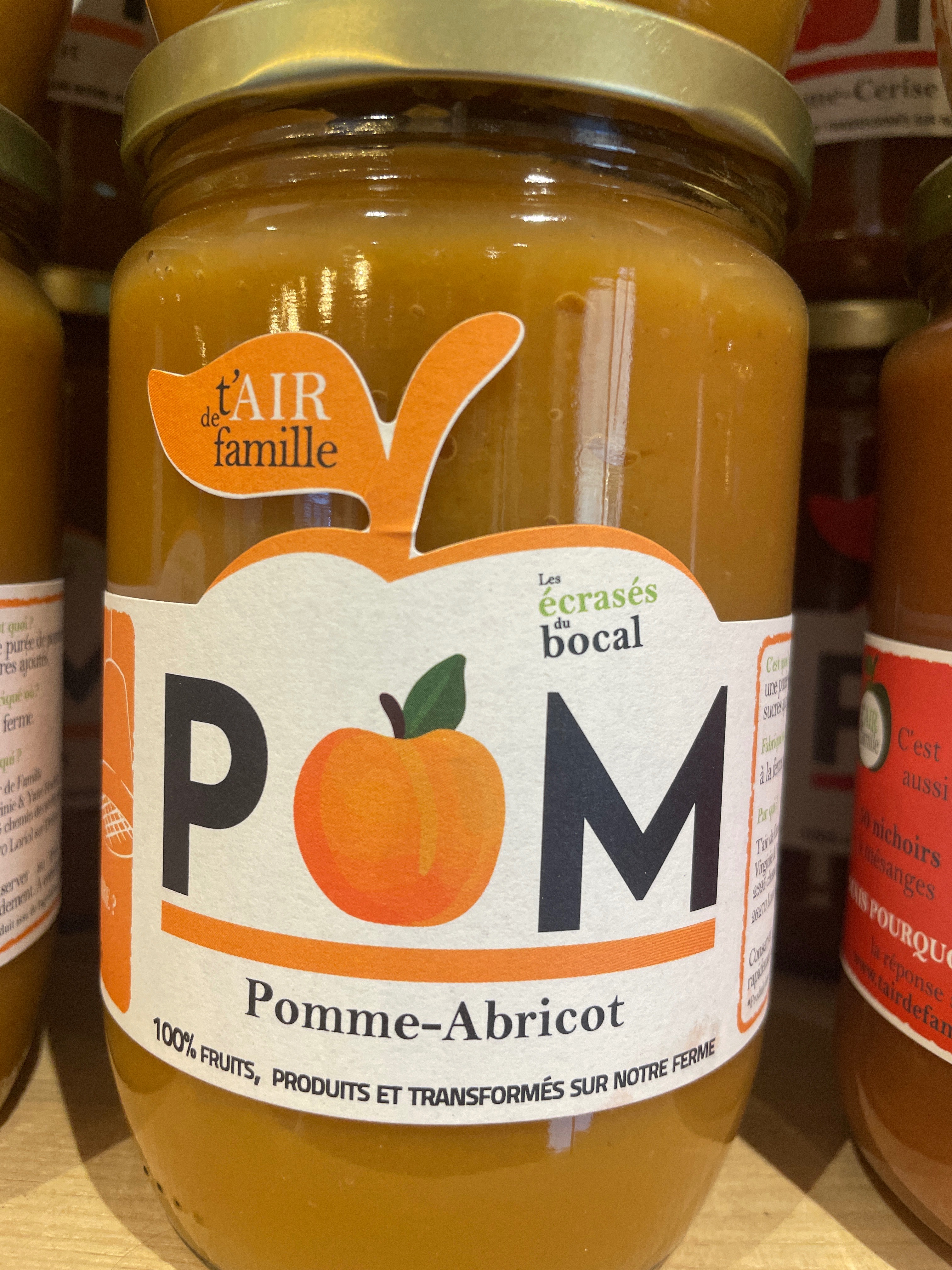 *Compote pomme/abricot - 620g