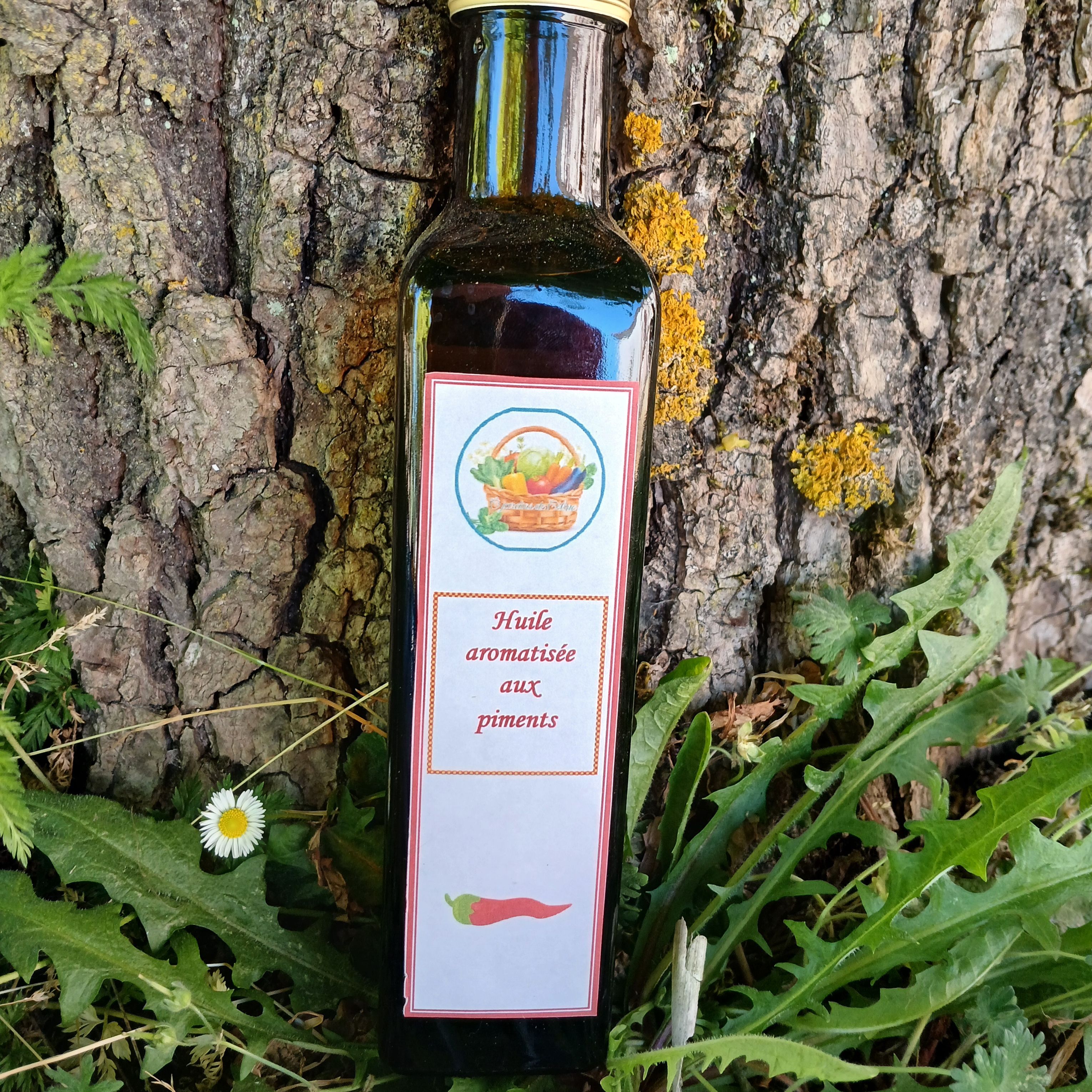 Huile aromatisée au piment - 250ml