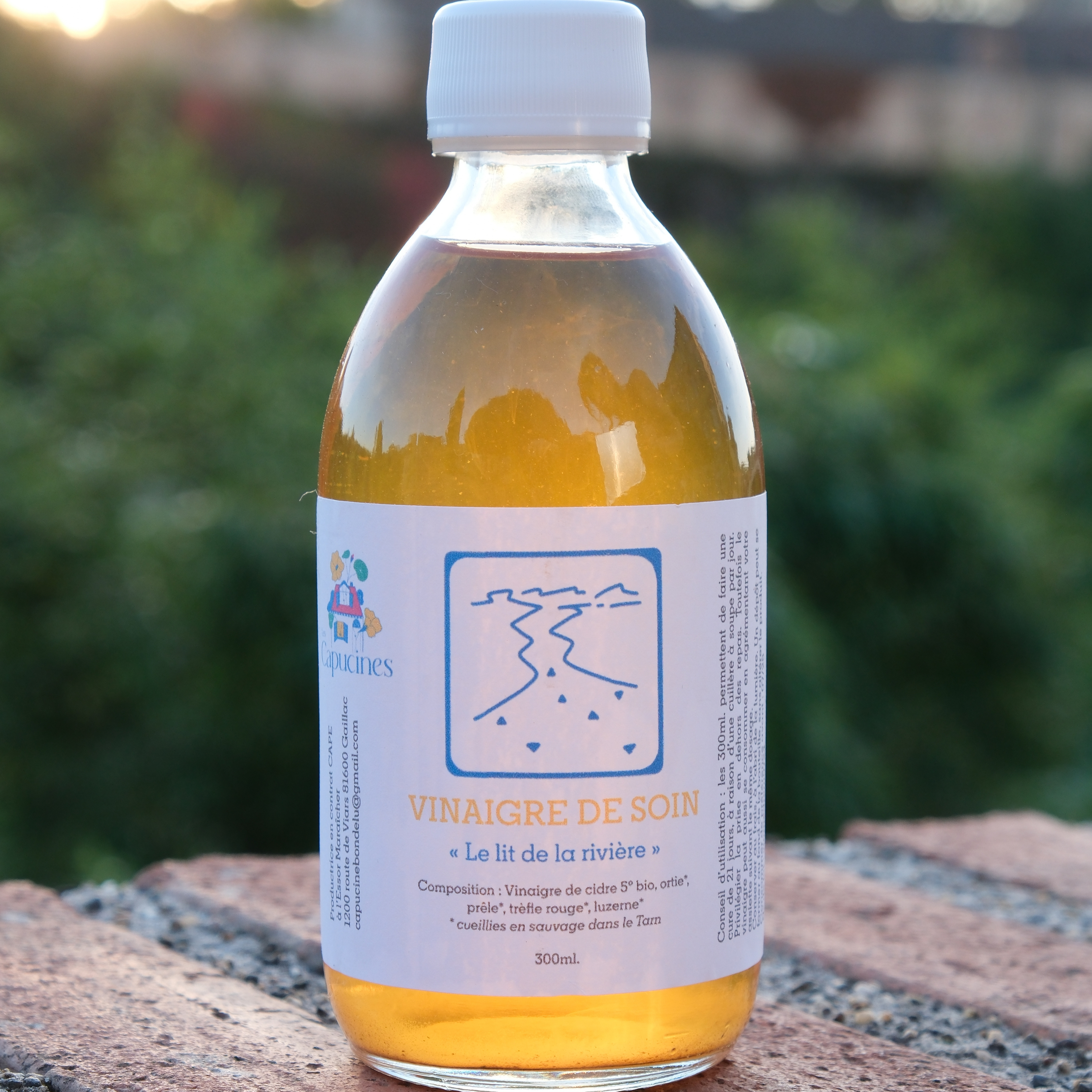 Vinaigre de soin • Reminéralisant • Le lit de la rivière - 300ml