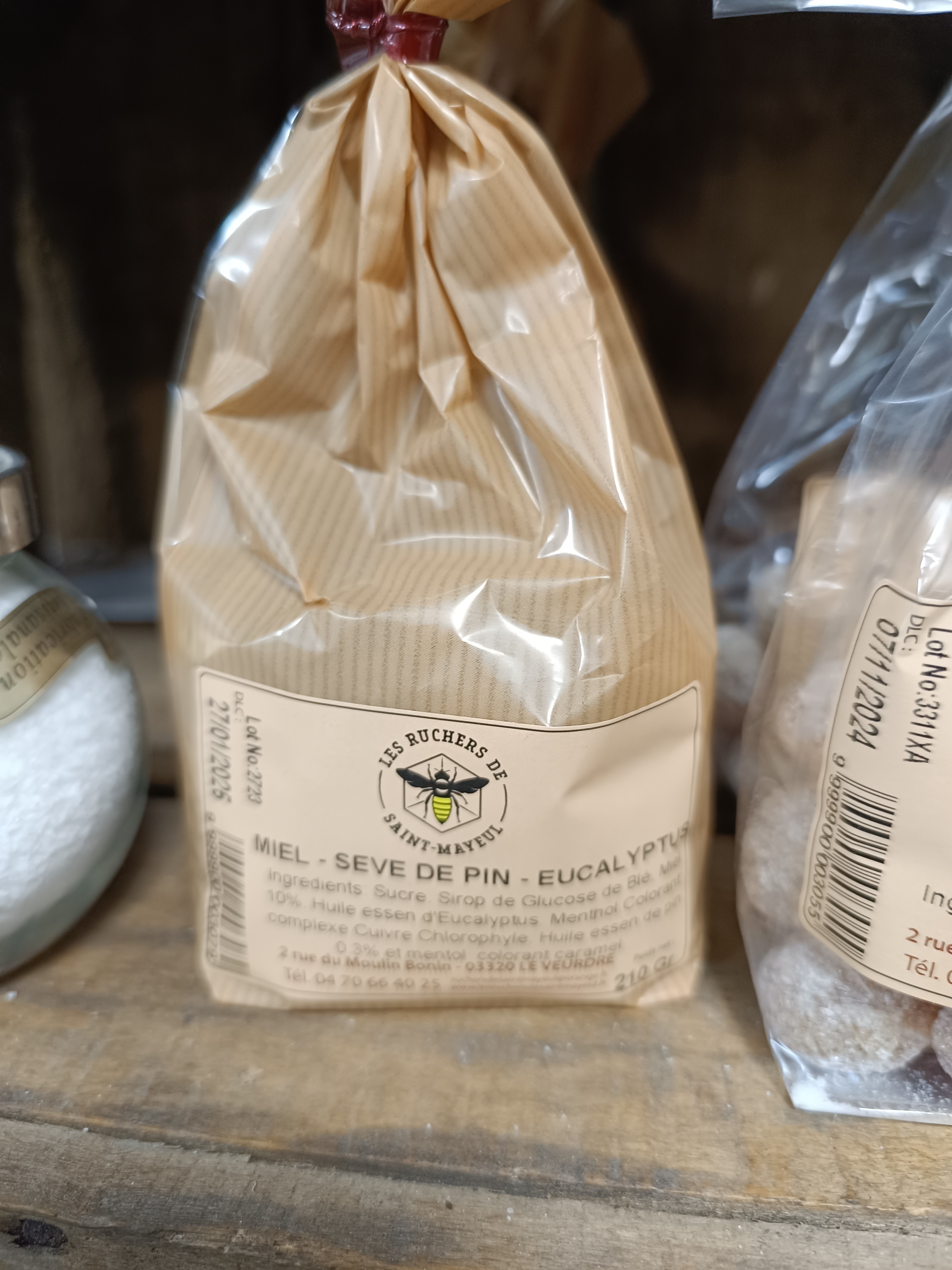 Bonbon Seve De Pin Eucalyptus Miel 210G