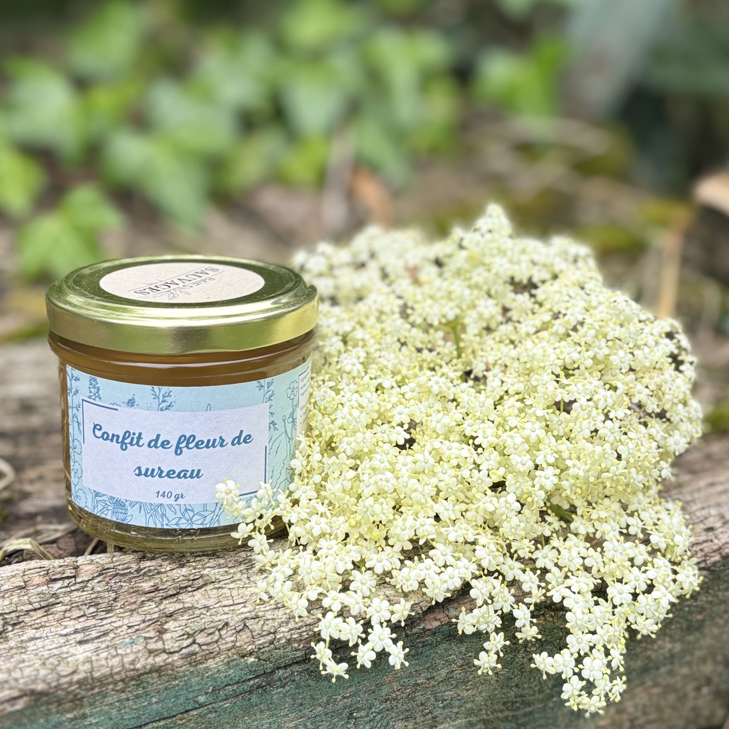 Confit de fleur de sureau