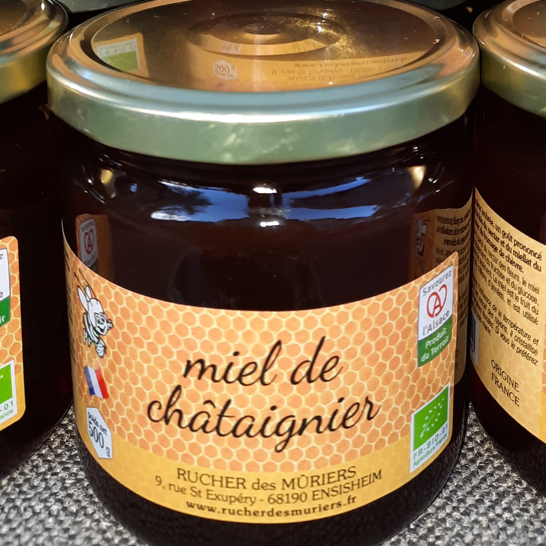 Miel de châtaigniers