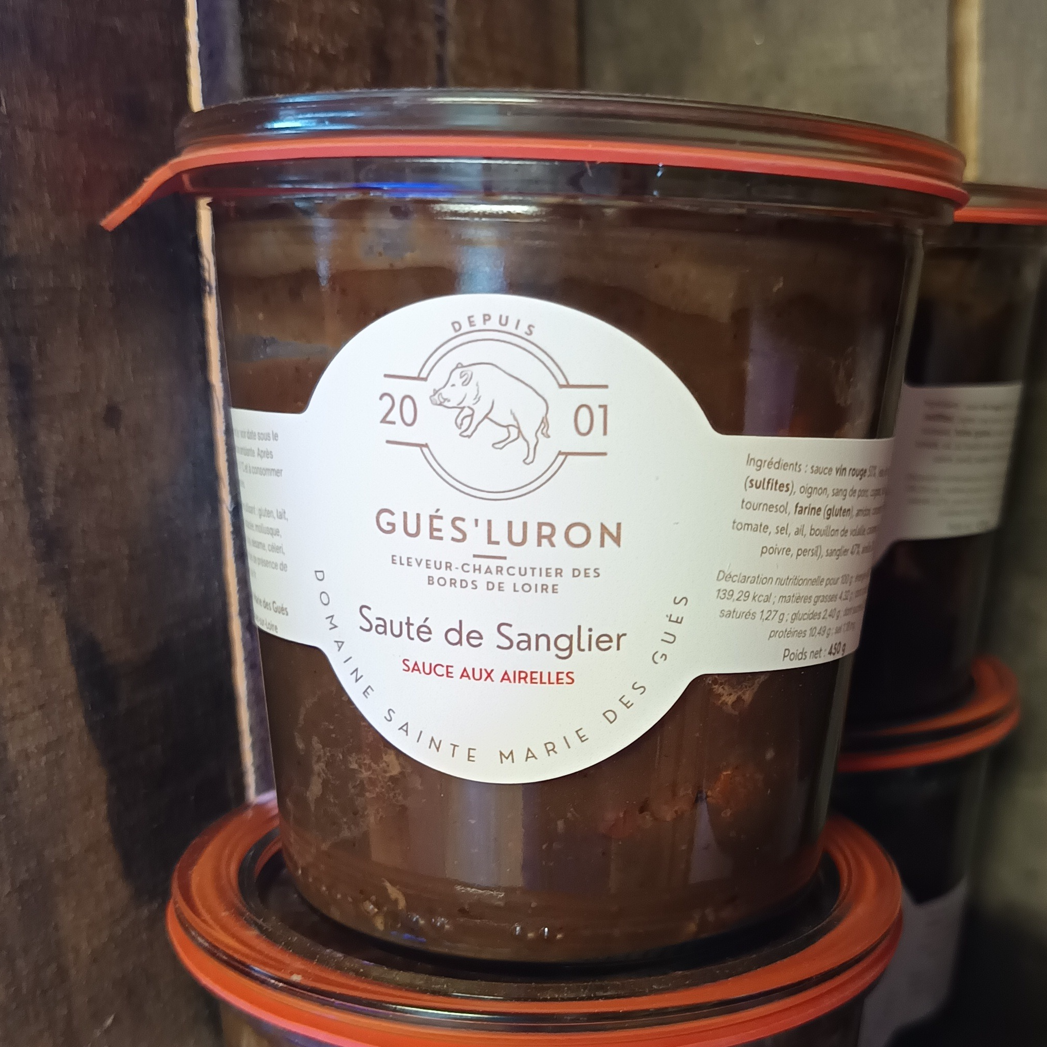 Sauté de sanglier sauce aux airelles