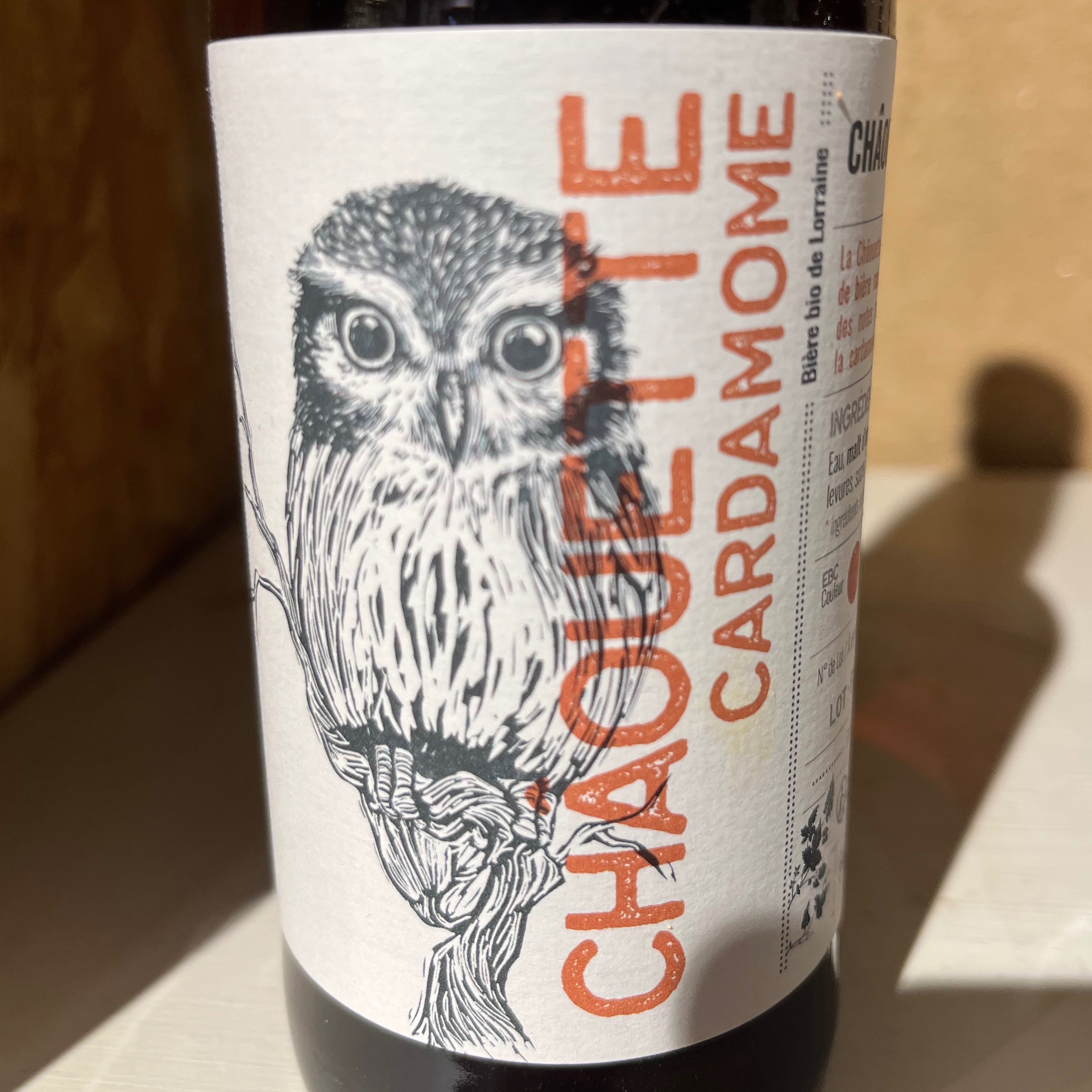 BIÈRE 33CL ROUSSE (CHÂOUETTE)