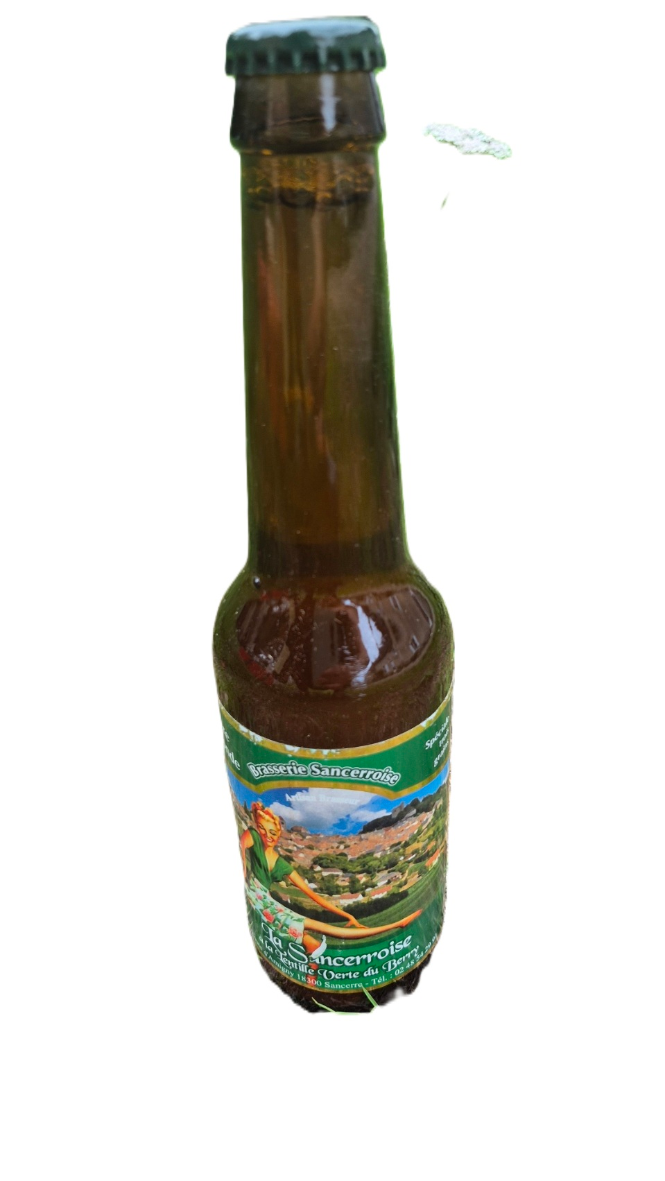 Bière "La Sancerroise" à la Lentille, 6.2% alc. - 33cl