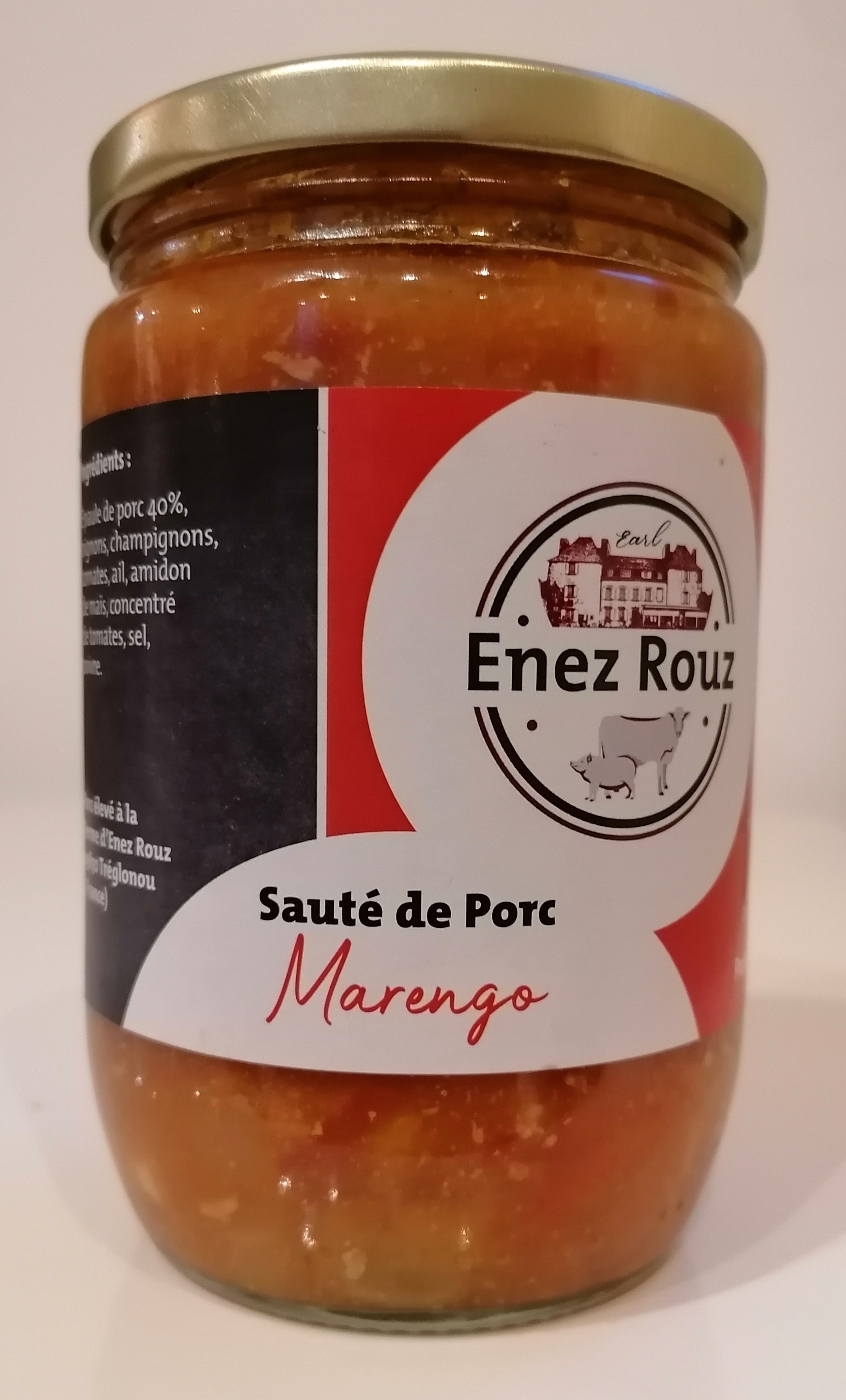 Sauté de porc marengo 600g